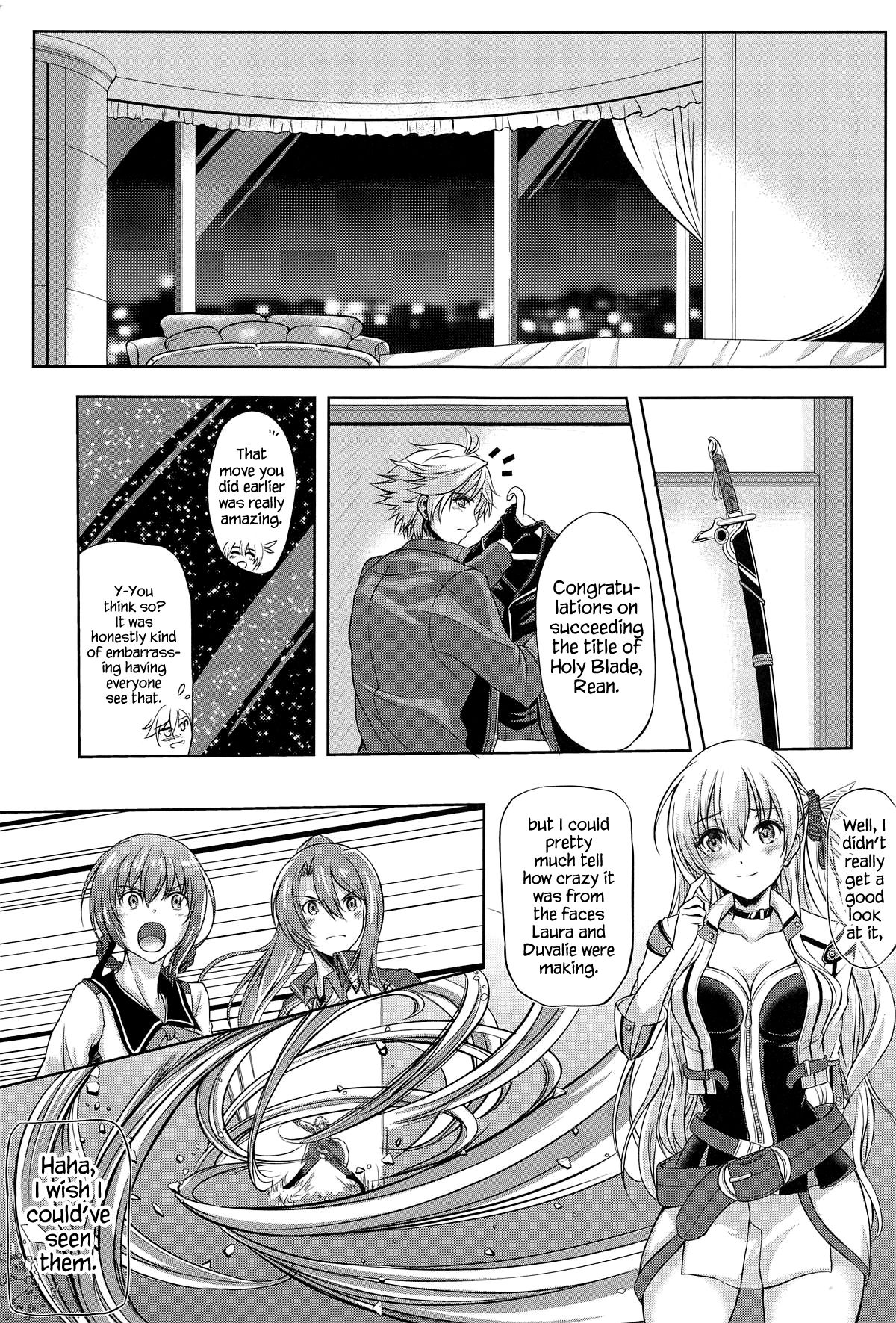 (C95) [The Seventh Sign (Kagura Yuuto)] Konya wa Zutto Issho ni -MWL no Ichiban Atsui Yoru- (The Legend of Heroes: Sen no Kiseki) [English] {Hennojin} page 4 full