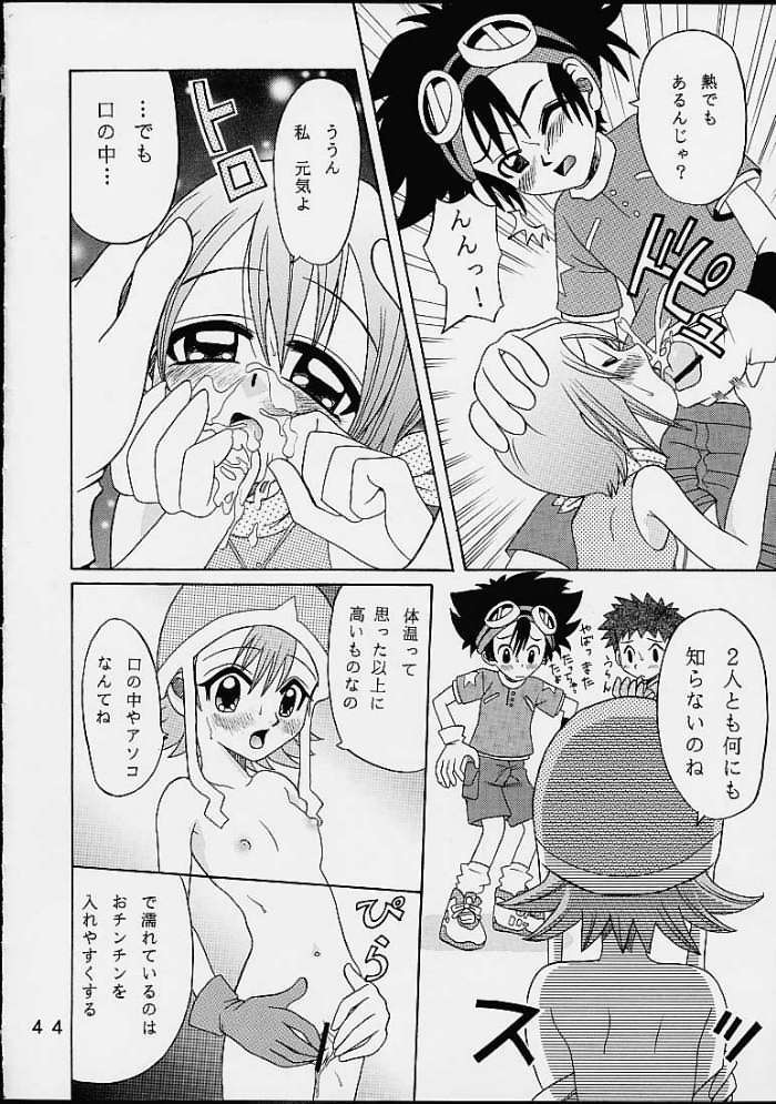 [Studio Tar (Kyouichirou , Shamon)] Yagami-san Chino Katei Jijou (Digimon Adventure 02) page 43 full