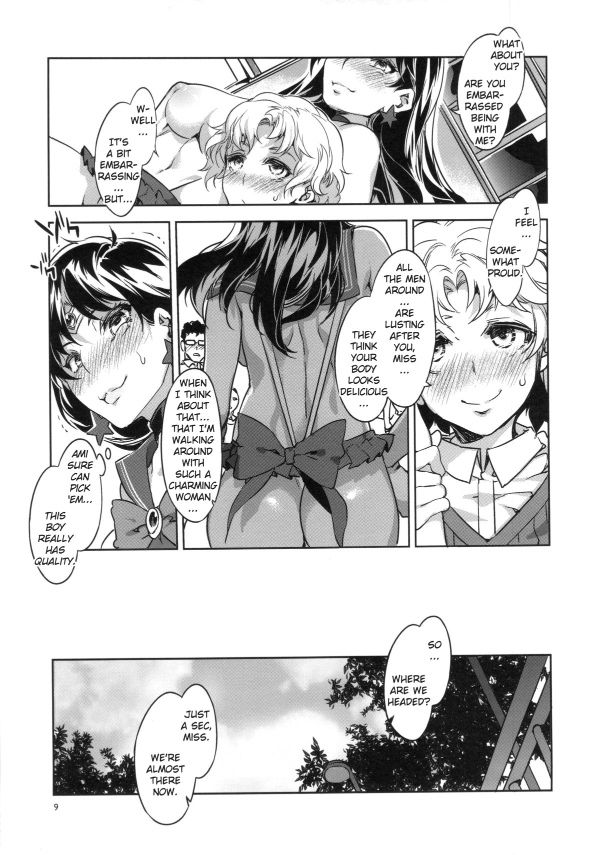 (C84) [Alice no Takarabako (Mizuryu Kei)] MARS VOLTA: MERCURY SHADOW 3 (Bishoujo Senshi Sailor Moon) [English] [doujin-moe.us] page 8 full