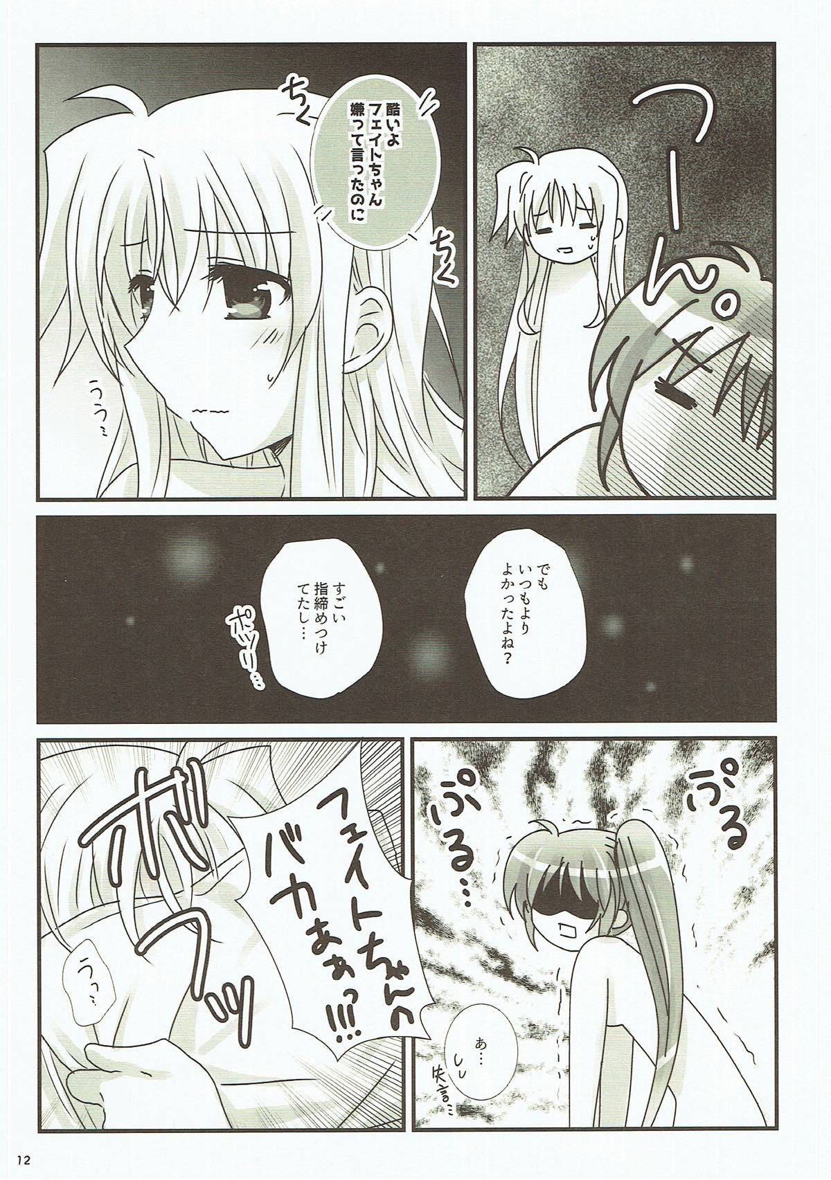 (C93) [Ameiro (Nanashiki)] Junketsu Dressage (Mahou Shoujo Lyrical Nanoha) page 10 full