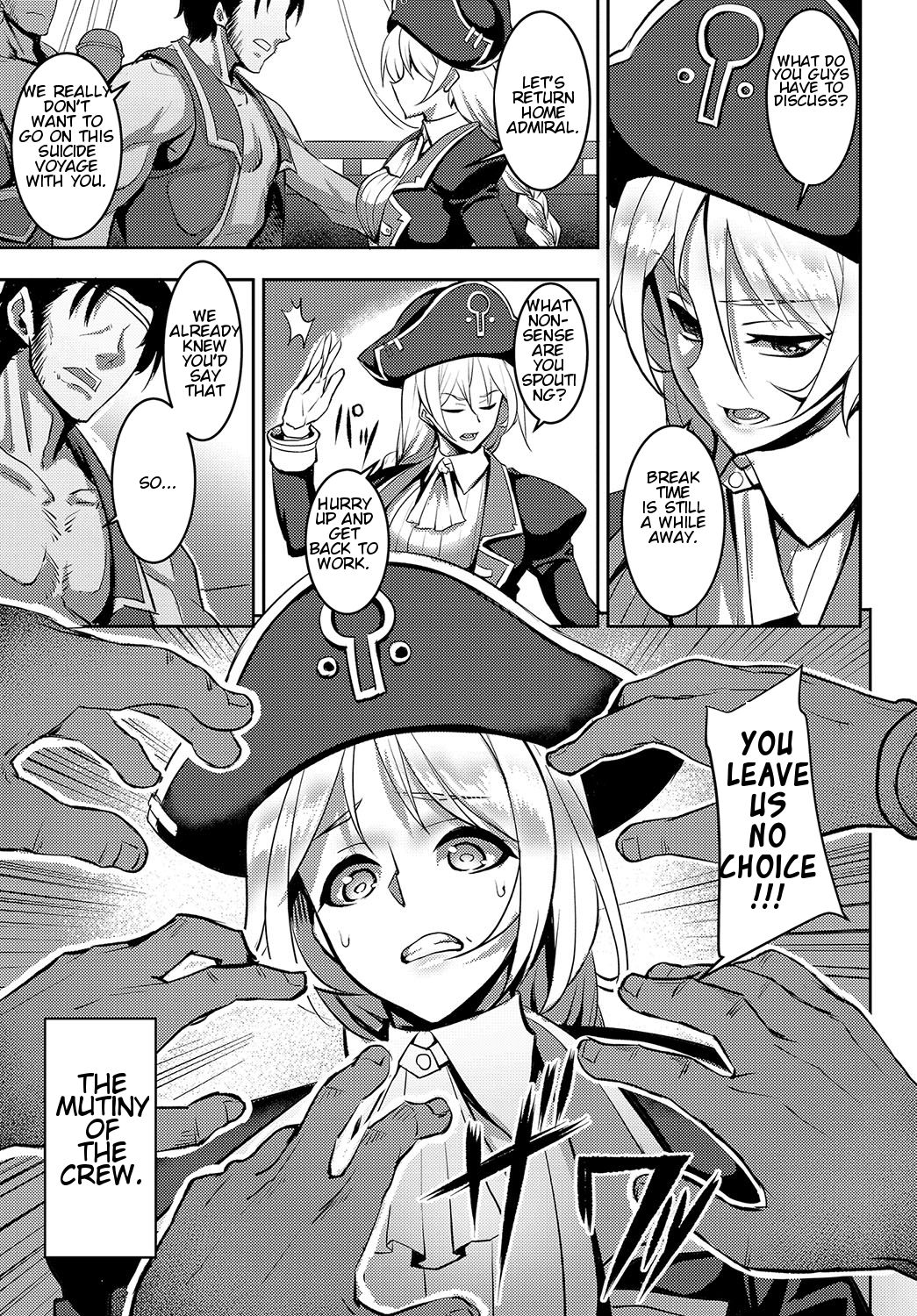 [Johnny] Diaz Teitoku no Junan - The Suffering of Admiral Diaz (COMIC BAVEL 2017-05) [English] {Venmil} [Digital] page 3 full