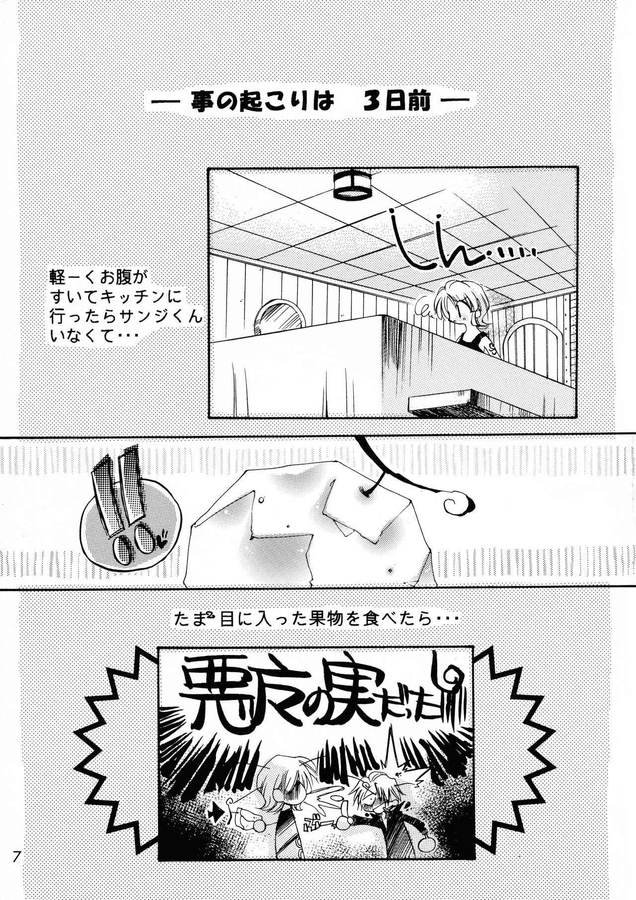 [Himuro DOLL (Narumi*Reimu)] Sweet Milk Secret (ONE PIECE) page 6 full