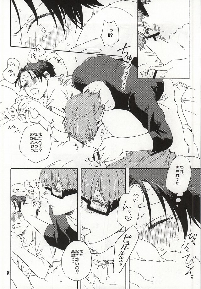 [Tobidasu Megane (Tanaka)] Okite Iru ka, Netemasu yo (Kuroko no Basuke) page 9 full