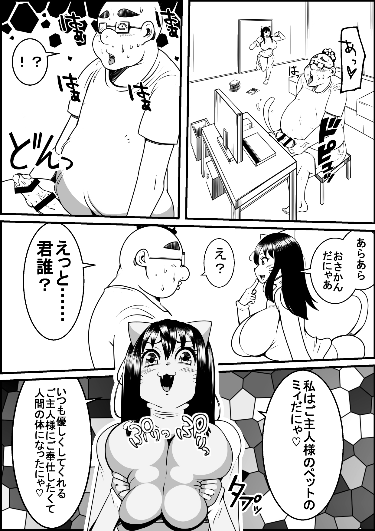 [Nekorondoru (Tokei)] Kaineko ga Aruhi Bijo ni Nattara page 12 full