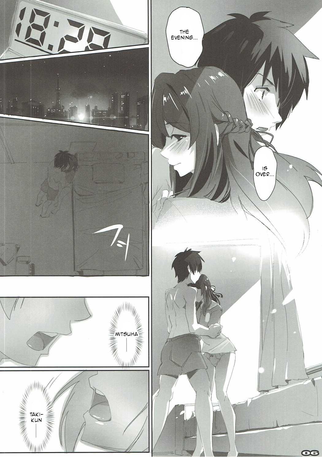 (SC2016 Autumn) [RYU-SEKI-DO (Nagare Hyo-go)] Kimi no After. (Kimi no Na wa.) [English] [ArousingImouto] page 6 full