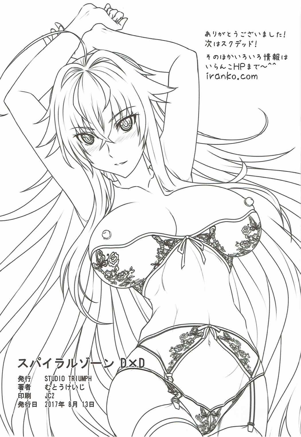 (C92) [STUDIO TRIUMPH (Mutou Keiji)] SPIRAL ZONE (Highschool DxD) page 37 full