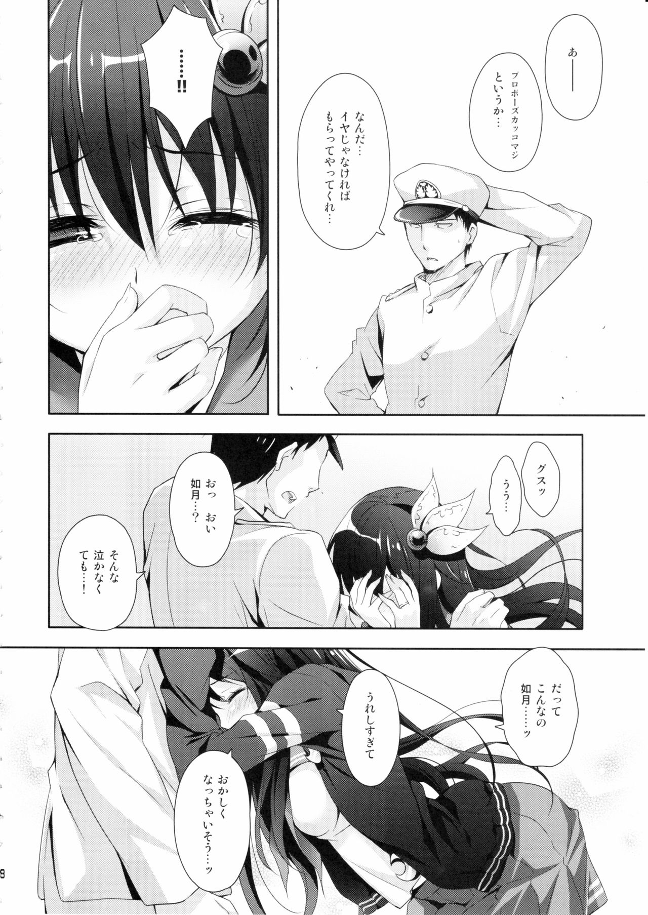 (C90) [Kaiyuu Kikaku (Suzui Narumi)] Sekai de Ichiban Issho ni Isasete (Kantai Collection -KanColle-) page 7 full