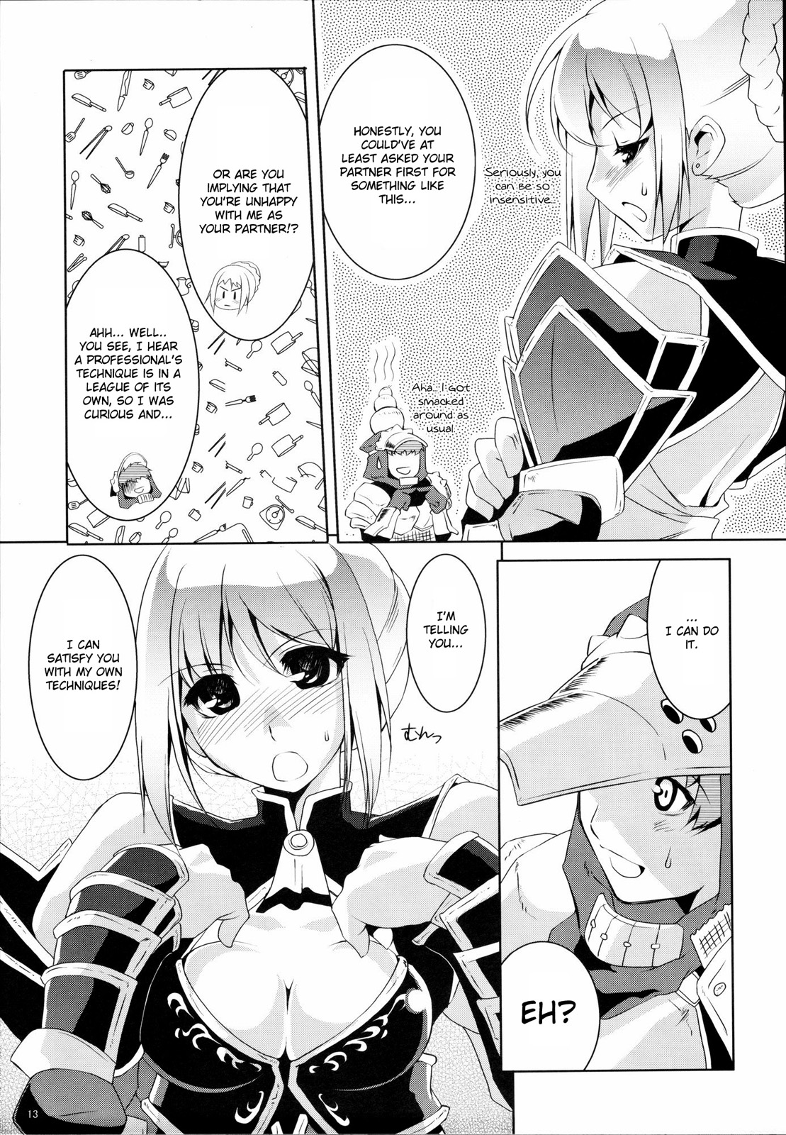 (C72) [Fujiya Honten (Thomas)] Kyokyojitsujitsu (Monster Hunter) [English] [FUKE] page 12 full