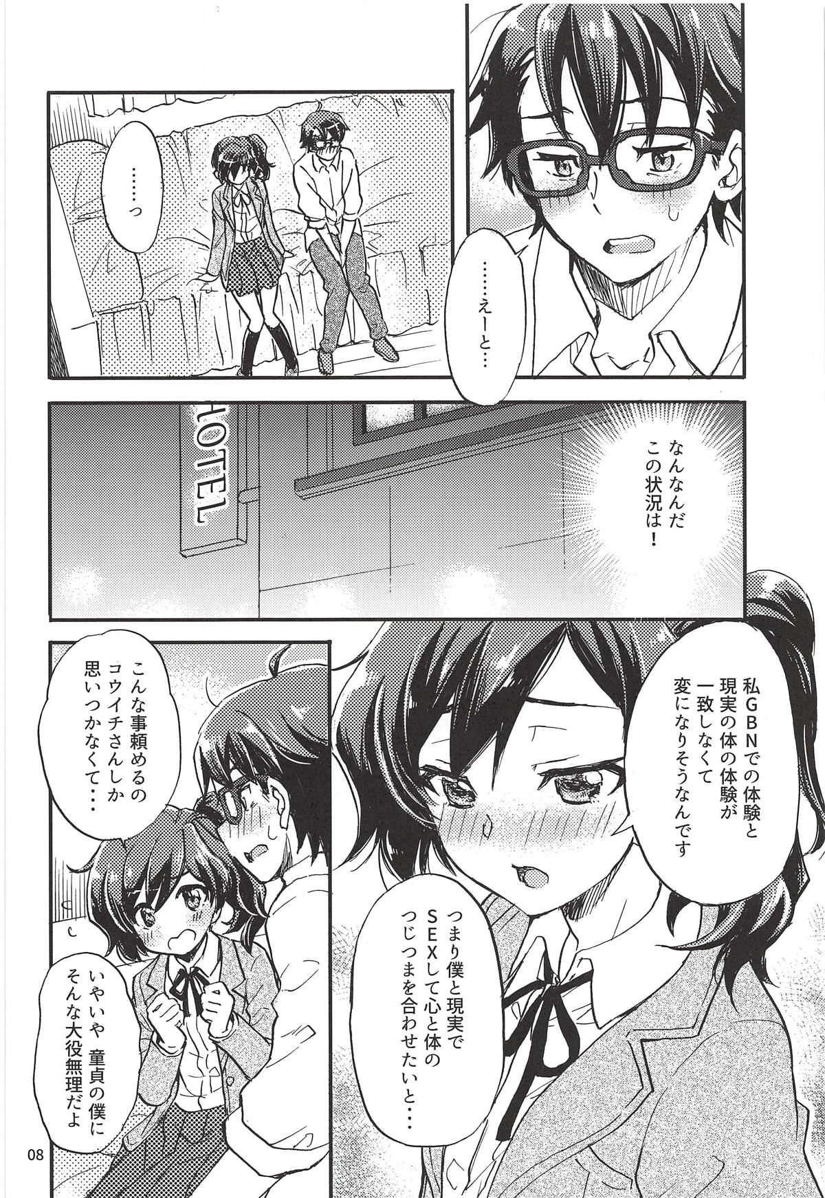 (C94) [Sukapon-Do (Kagawa Tomonobu, Yano Takumi)] Ayame Continue~ (Gundam Build Divers) page 7 full
