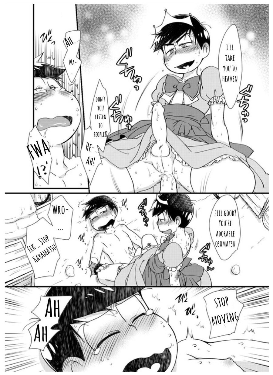 (Osoroi no Koi dakara 2) [MatsuCha. (Maccha)] Ouji-sama! Chou Nigete! | Prince! Hurry and Run! (Osomatsu-san) [English] page 10 full