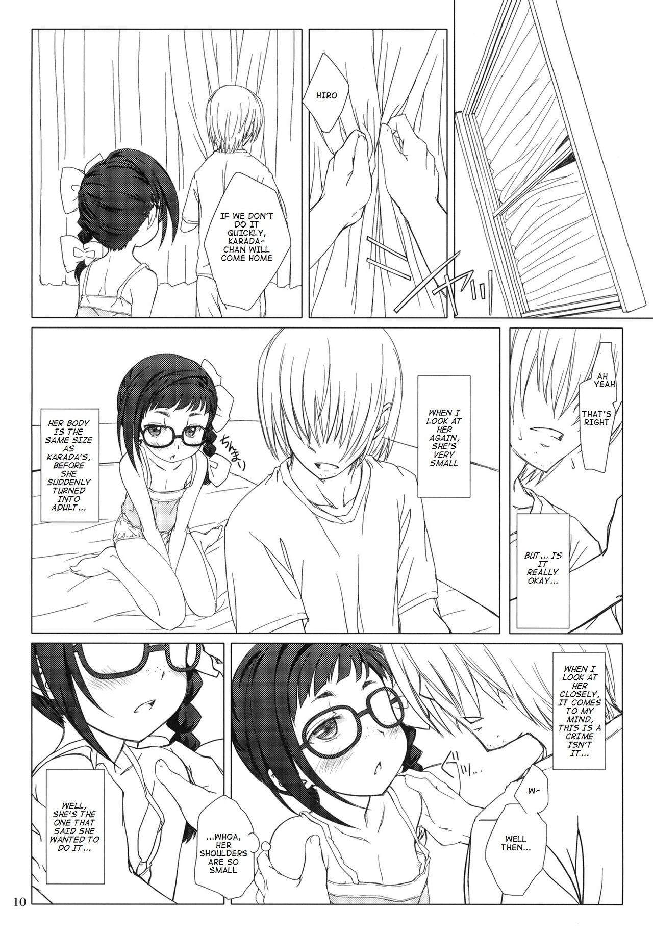 (C80) [Super Flat Lolinitron (Focke Wolf)] Otona no Shouko. (Asatte no Houkou.) [English] [mgsj123] page 9 full