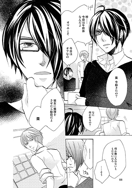 [Hanagokoro (Ayatsuki Rima)] Kyou wa Amai Hi. (Brothers Conflict) [Sample] page 9 full