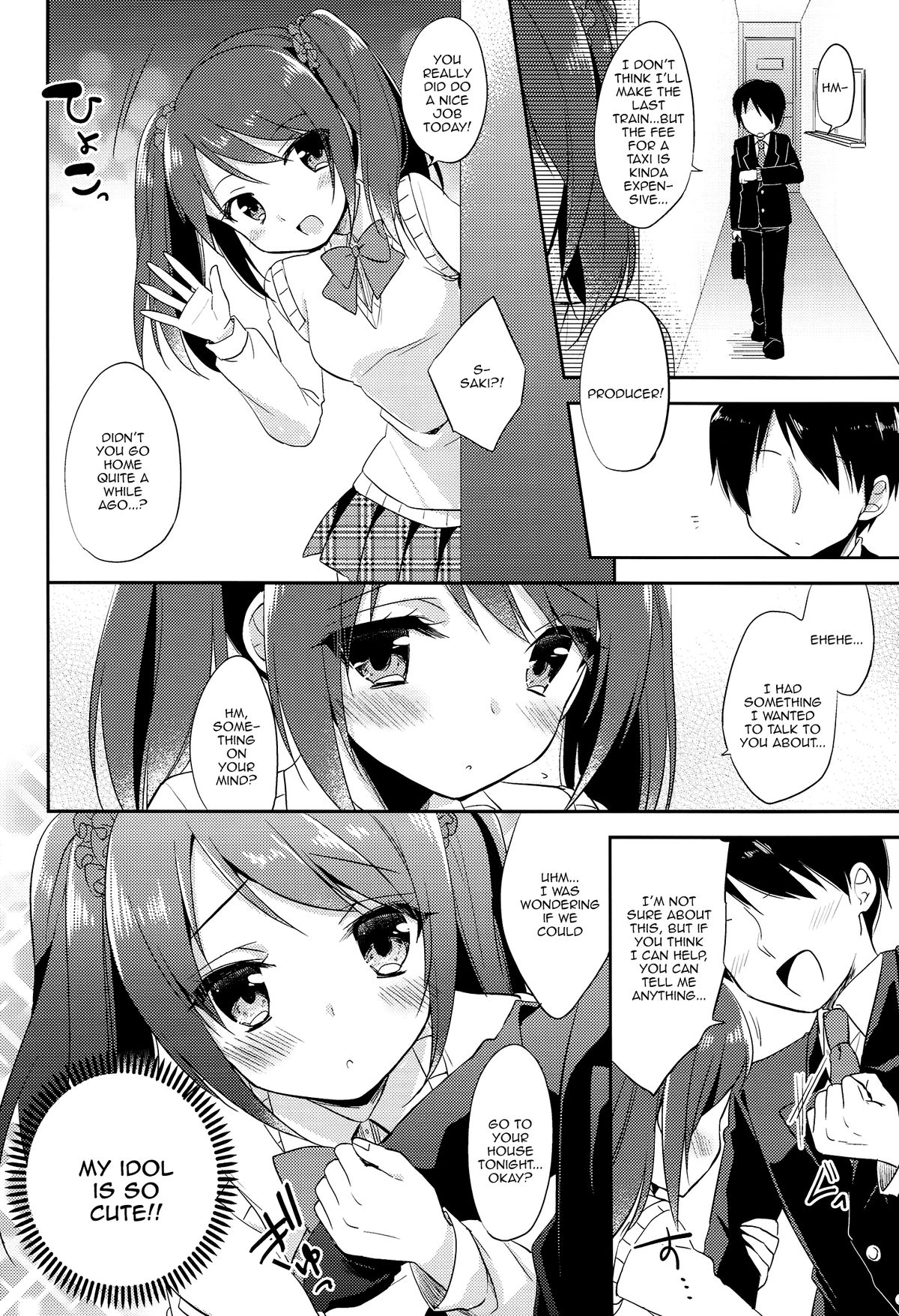 (Dramatic Change Osaka) [R*kaffy (Aichi Shiho)] Onnanoko no Kimochi (THE IDOLM@STER SideM) [English] [mysterymeat3] page 8 full