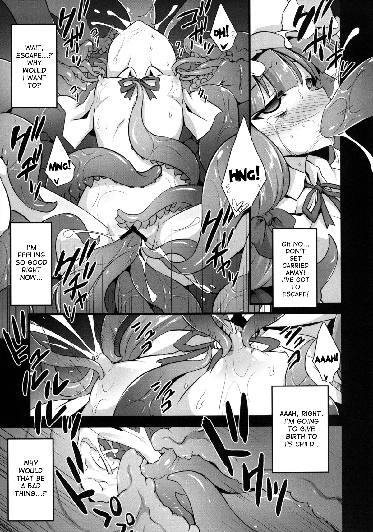 [Akuten Soushin (Kokutou Nikke)] Patchouli Kyouraku Shokushu Konin (Touhou Project) [English] [desudesu] [Digital] page 19 full