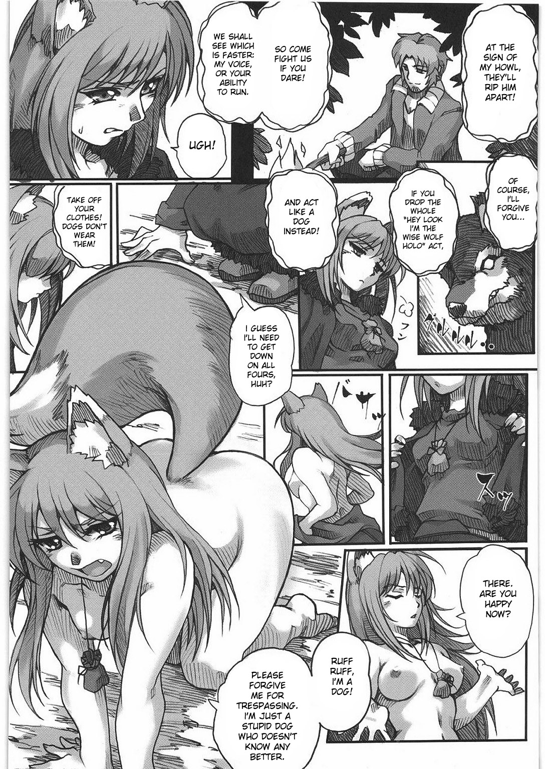 (C76) [Kacchuu Musume (Hisahiko, Shimamoto Harumi)] Smalt Leather (Spice and Wolf) [English] [desudesu] page 29 full