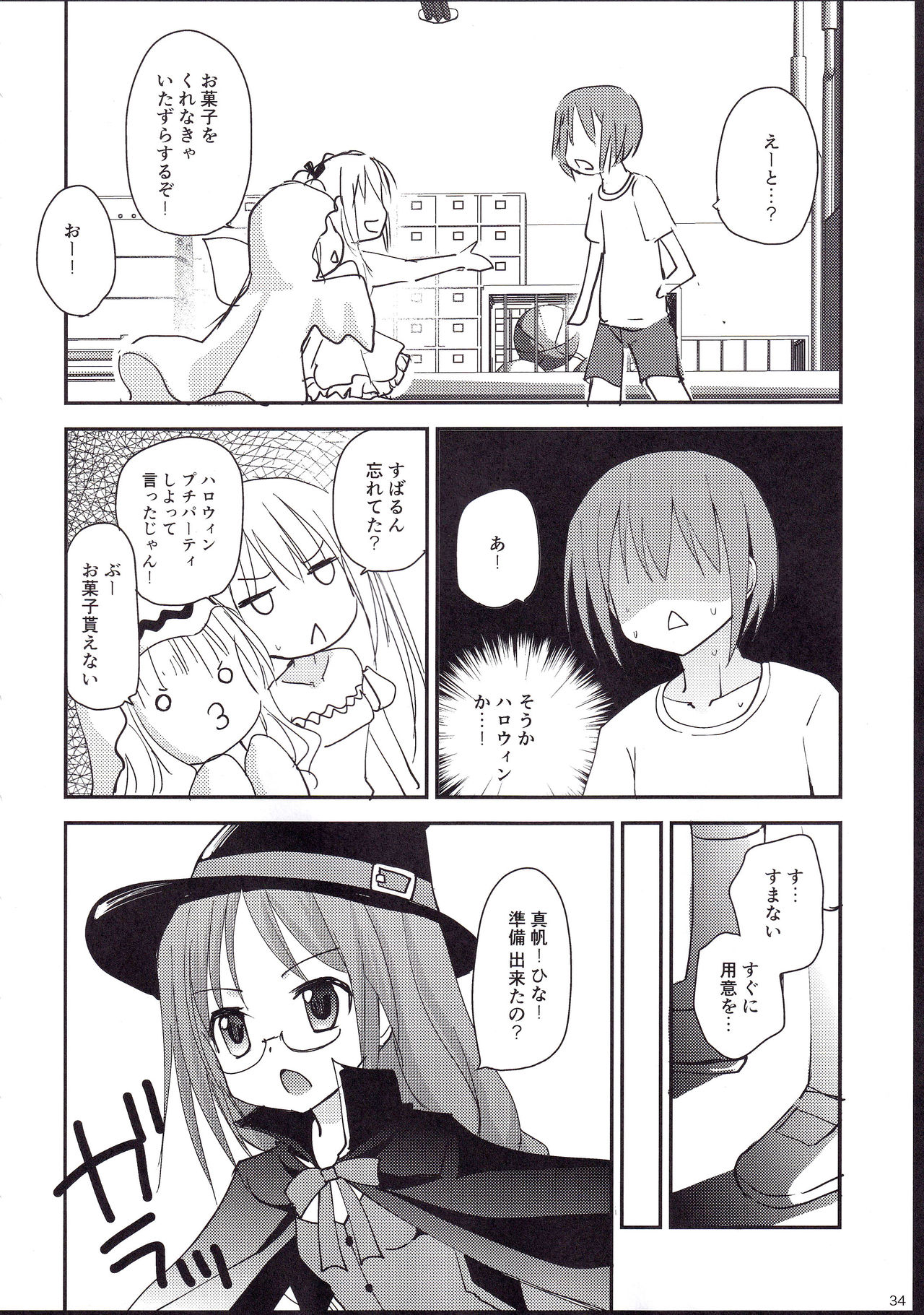 (C87) [Ar Da CoDa (Zinan)] Show you Guts Cool Say na Tanpenshuu 2 (Ro-Kyu-Bu!) page 34 full