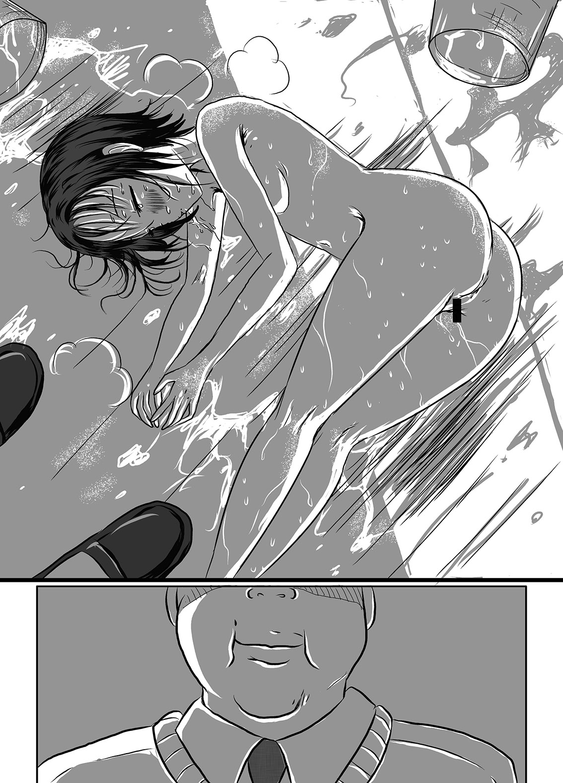 [Dressblackheulee (BlackBaka)] Shukudai Wasuremashitako-san e no Zenra Kyouiku [Digital] page 33 full