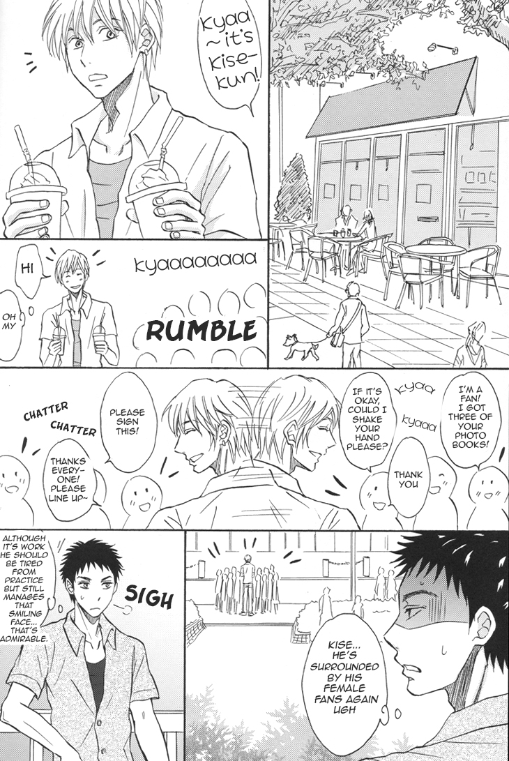 (C83) [paci (Pachi)] Senpai to Doukyo Shite Imasu Ueta Inu wa Toki Toshite Ookami ni Naru | Living together with Senpai (Kuroko no Basuke) [English] [Cozy] page 10 full