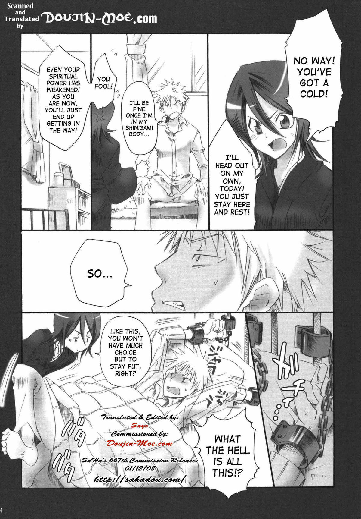 (C69) [Kurione-sha (YU-RI)] Pochi Honey | Petit Honey (Bleach) [English] [SaHa] page 3 full