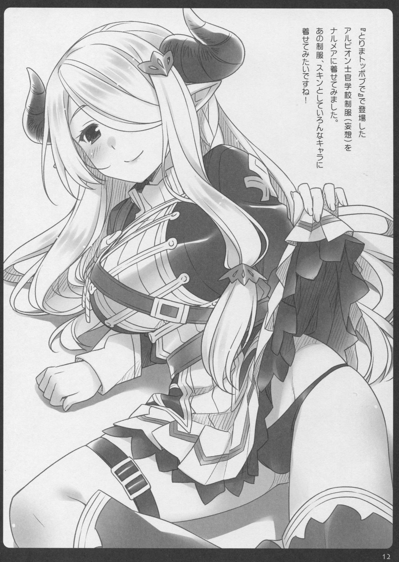 (COMIC1☆10) [SIDE EFFECTS (Saeki Hokuto)] Narmaya Onee-chan to Soine Shitai! (Granblue Fantasy) page 12 full