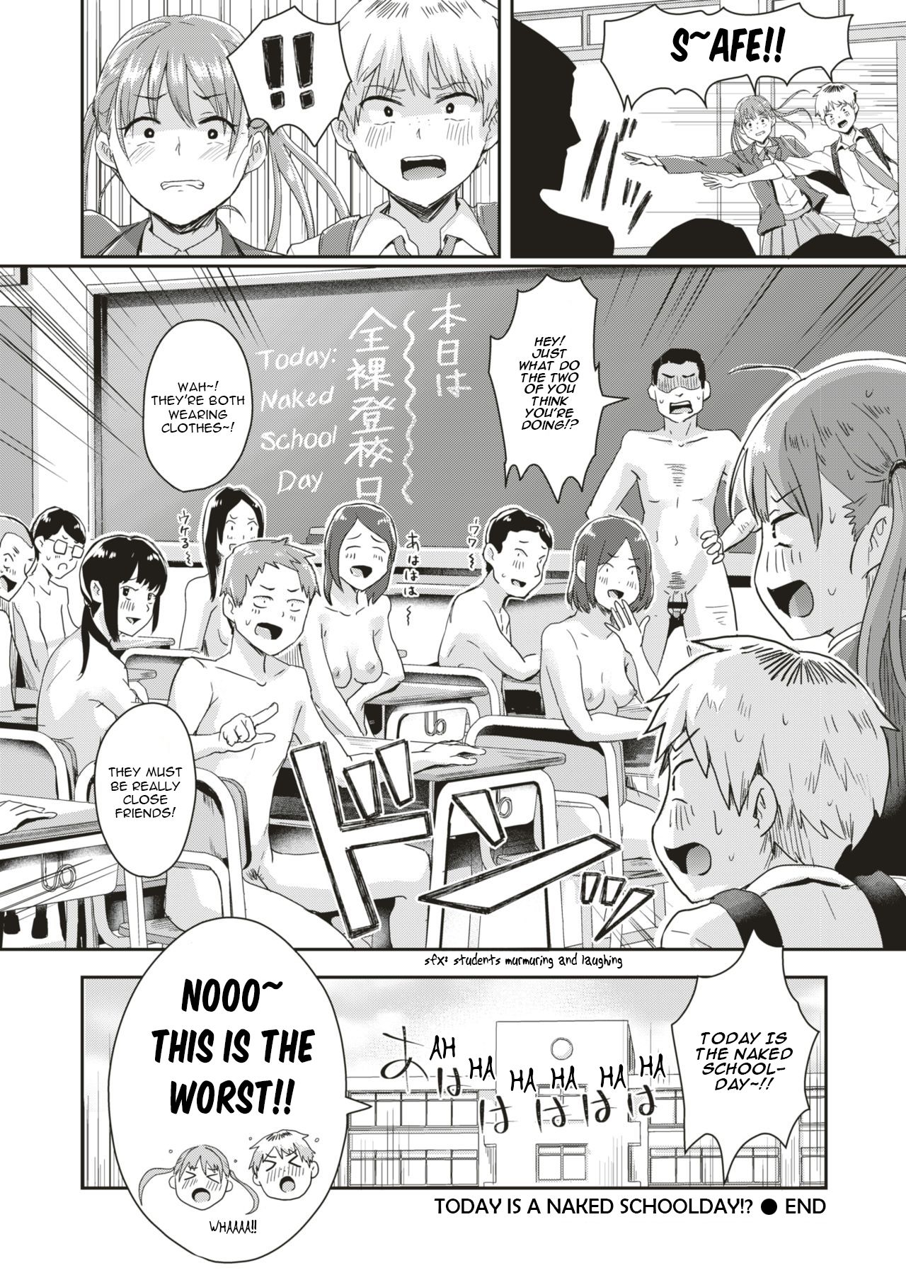 [Guglielmo] Honjitsu wa Zenra Toukoubi!? | Today is a Naked Schoolday!? (COMIC HAPPINING Vol. 3) [English] [artfish] [Digital] page 31 full