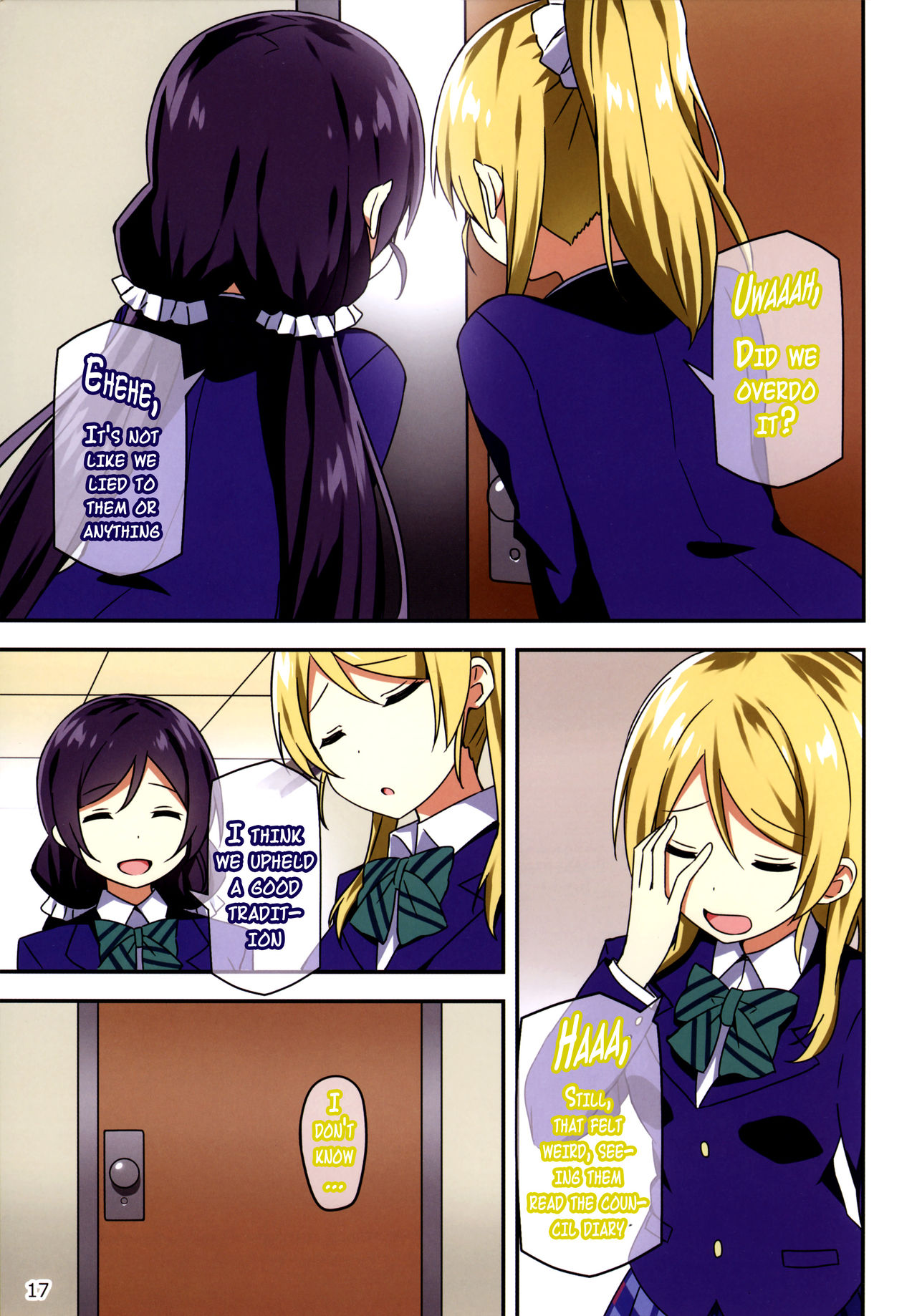 (C88) [Candy Club (Sky)] Endless Love ~Kako Kara no Present~ (Love Live!) [English] {doujins.com} page 16 full