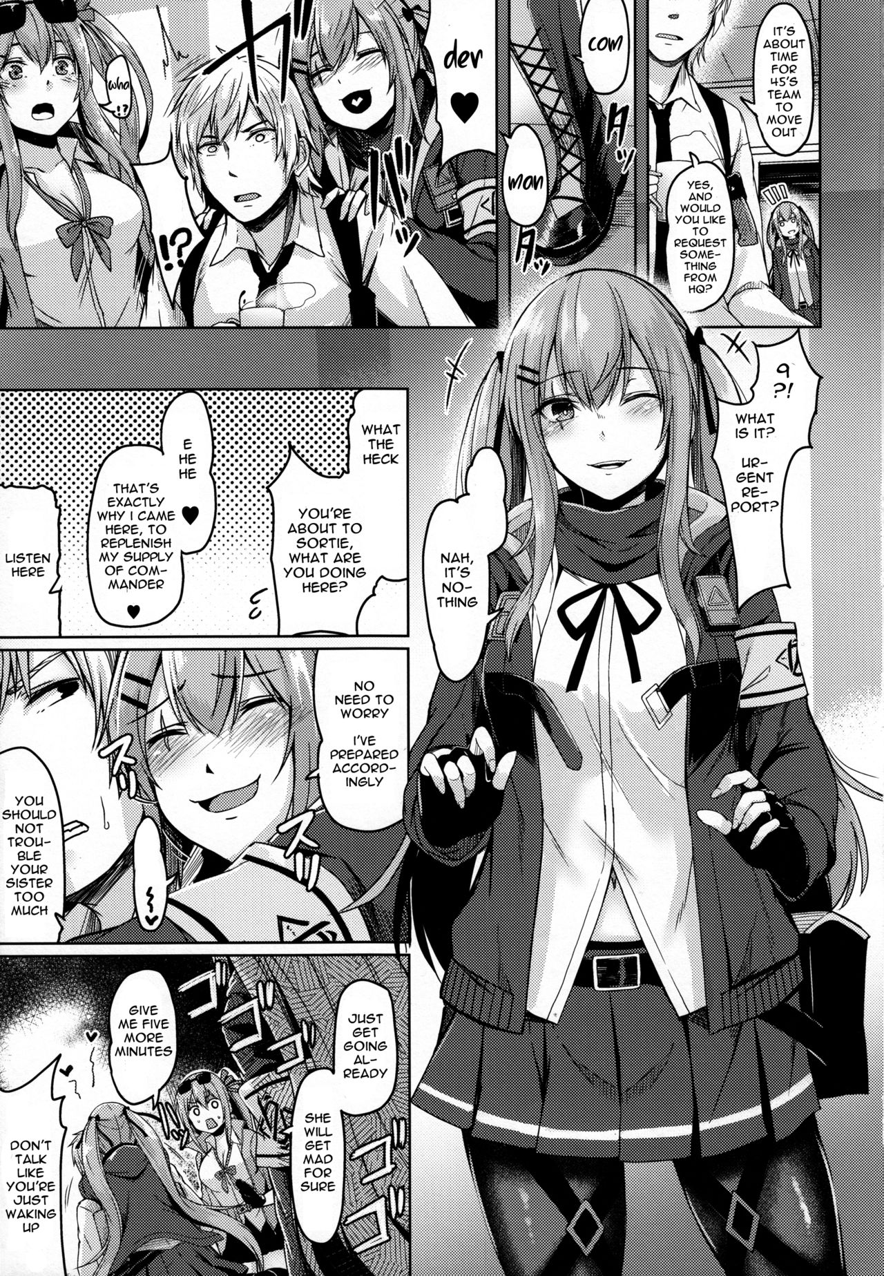 (C95) [ZIGZAG (Hirno)] UMP Kazoku Keikaku | UMP Family Plan (Girls' Frontline) [English] [Spicaworks] page 2 full