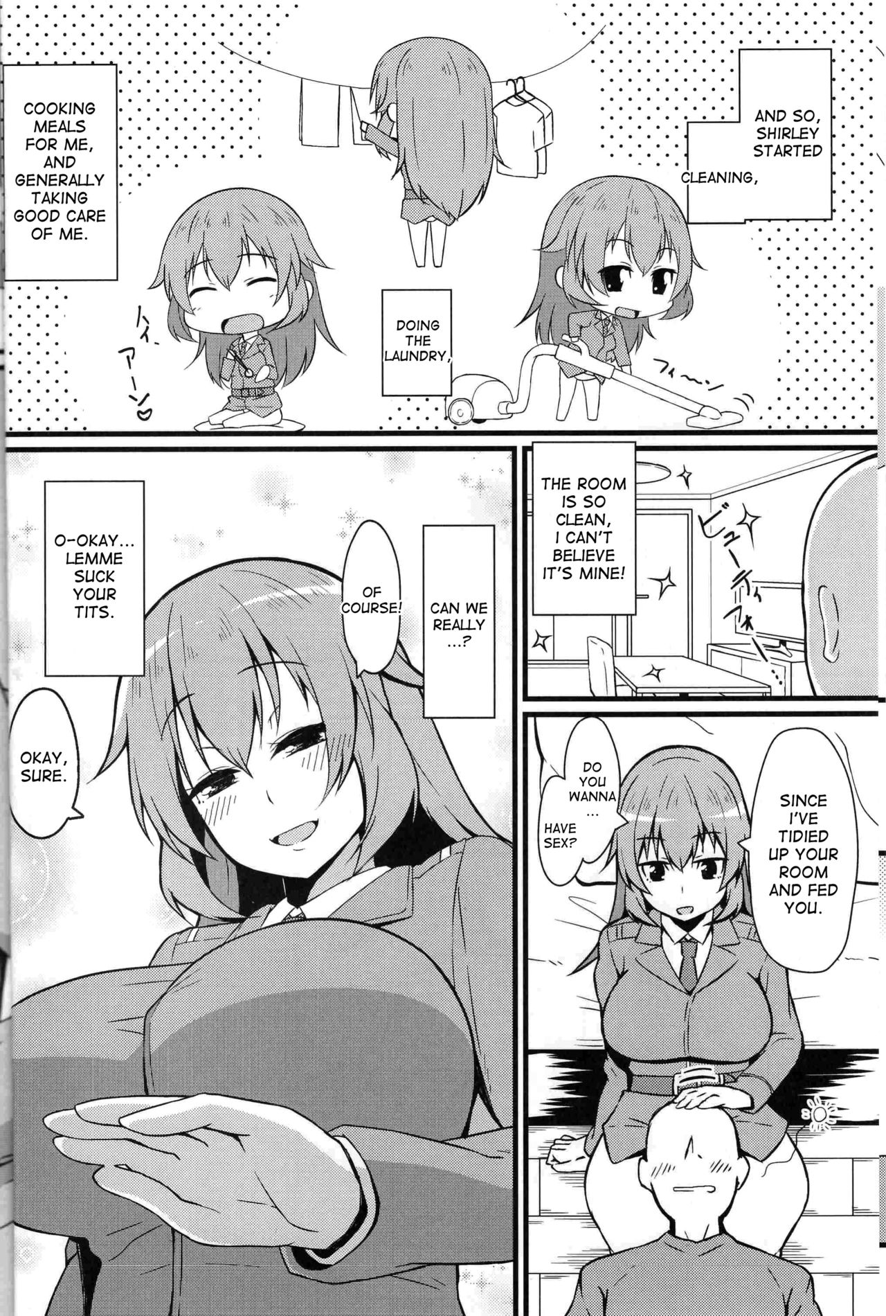 (C91) [Toudori no Su (Toudori)] Shirley ni Amaama (Strike Witches) [English] [desudesu] page 5 full