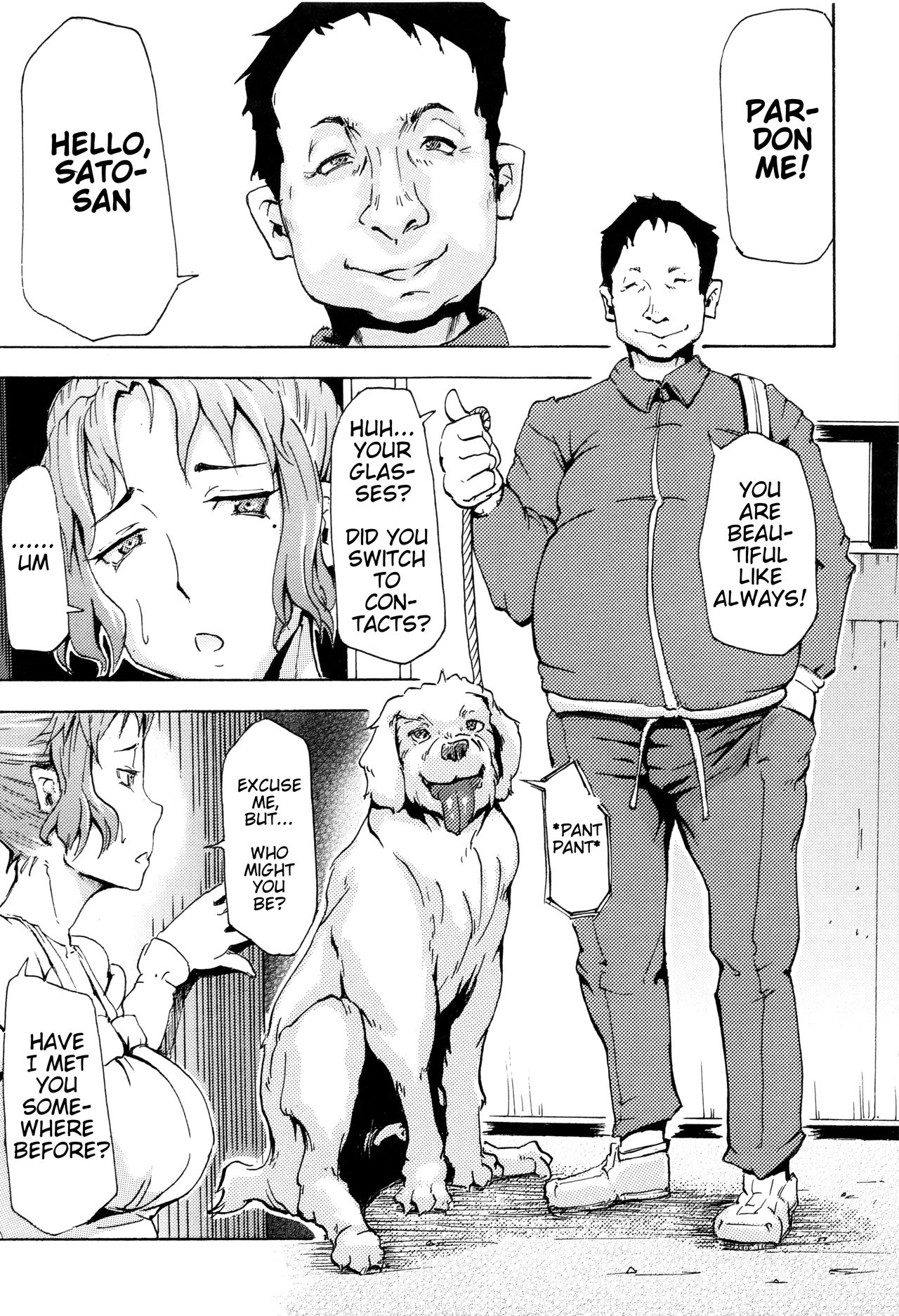 [Nakata Mitsuru] Nee, Anata... Inu o Kawanai? | Hey, honey... Why don't we get a dog? (Kemono DIRECT 3) [English] [Mynock] page 3 full