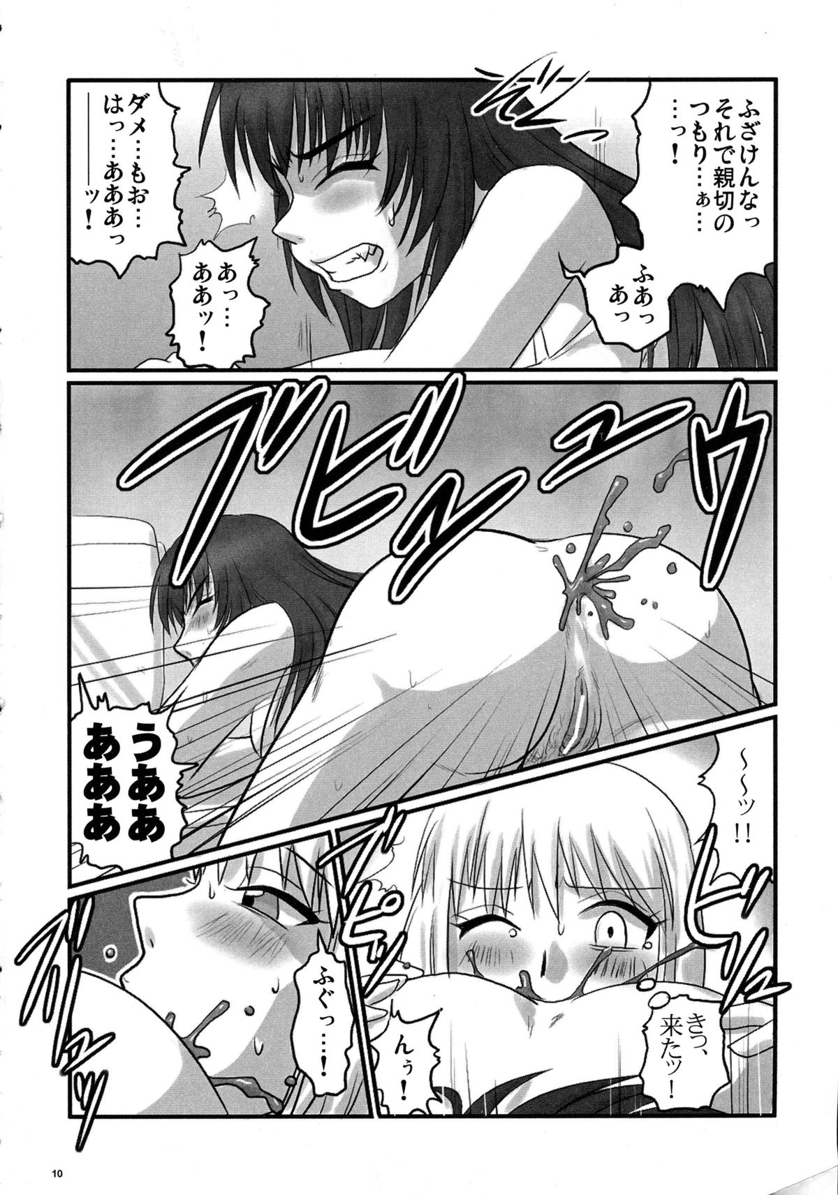 (C71) [Nozarashi (Nozarashi Satoru)] Gyakushuu no Kyouhime-sama page 10 full