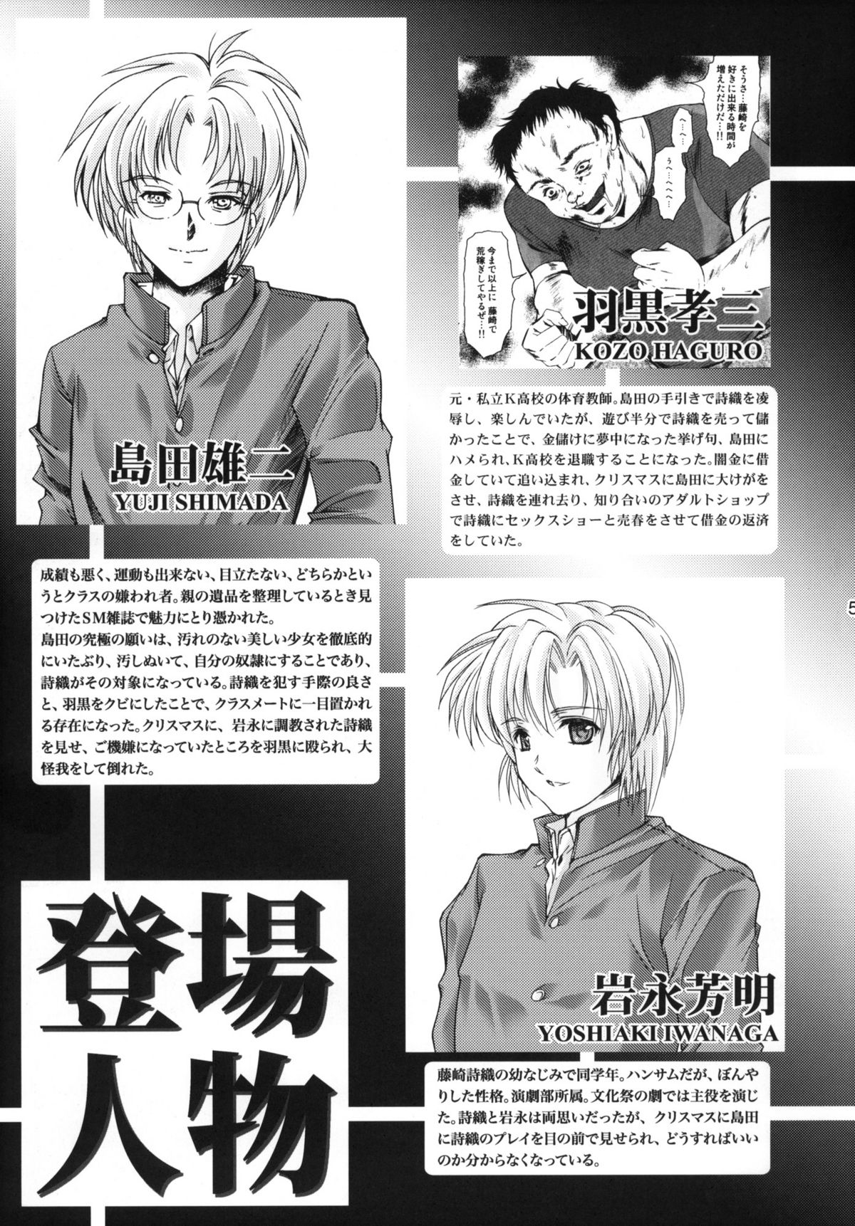 (C82) [HIGH RISK REVOLUTION (Aizawa Hiroshi)] Shiori Vol.19 Zetsubou no Kyouen Joukan (Tokimeki Memorial) page 4 full