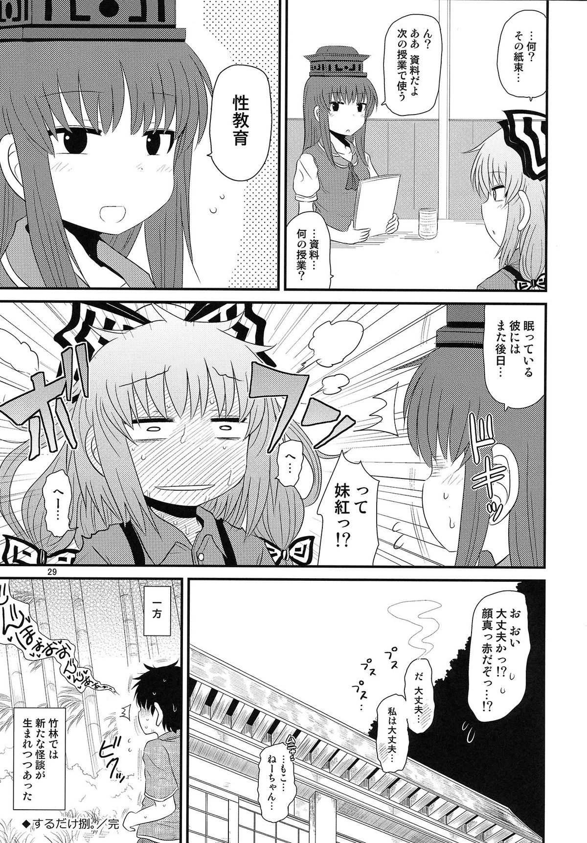 (C86) [Fugudoku (Katou Fuguo)] SURUDAKE Hachi. (Touhou Project) page 29 full