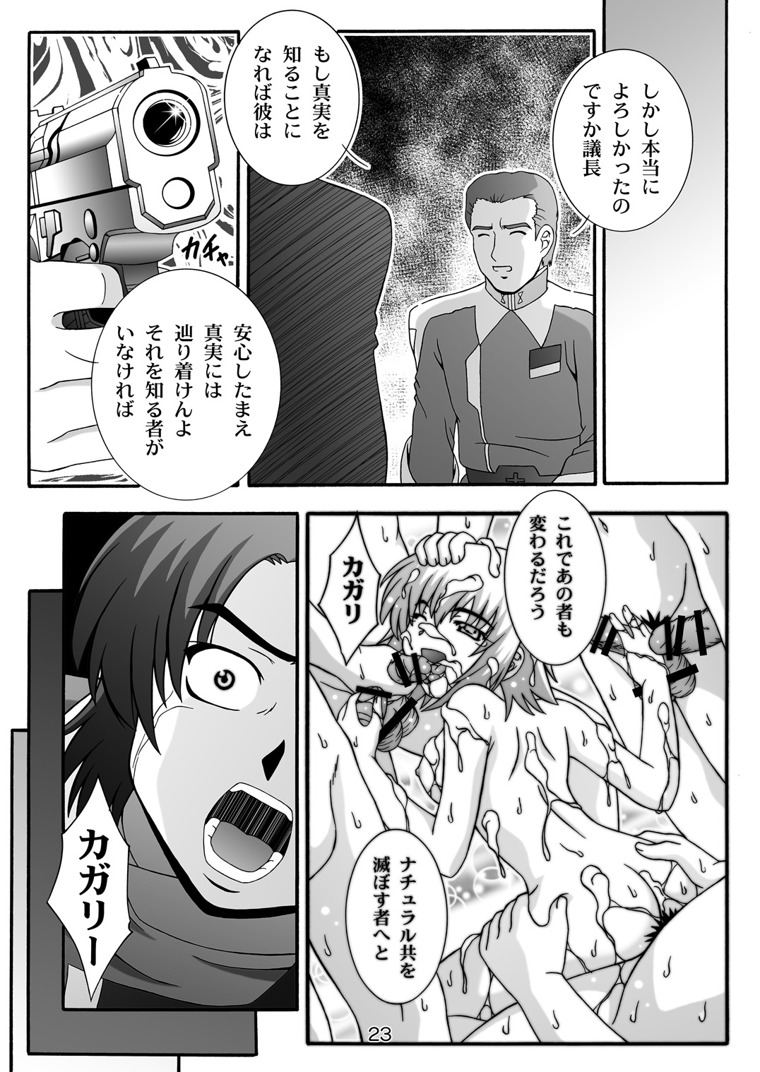 [Studio Wallaby (Takana Yu-ki)] SECRET FILE NEXT 12 - The Unhealing Cross Scar [Gundam Seed Destiny] [Digital] page 23 full