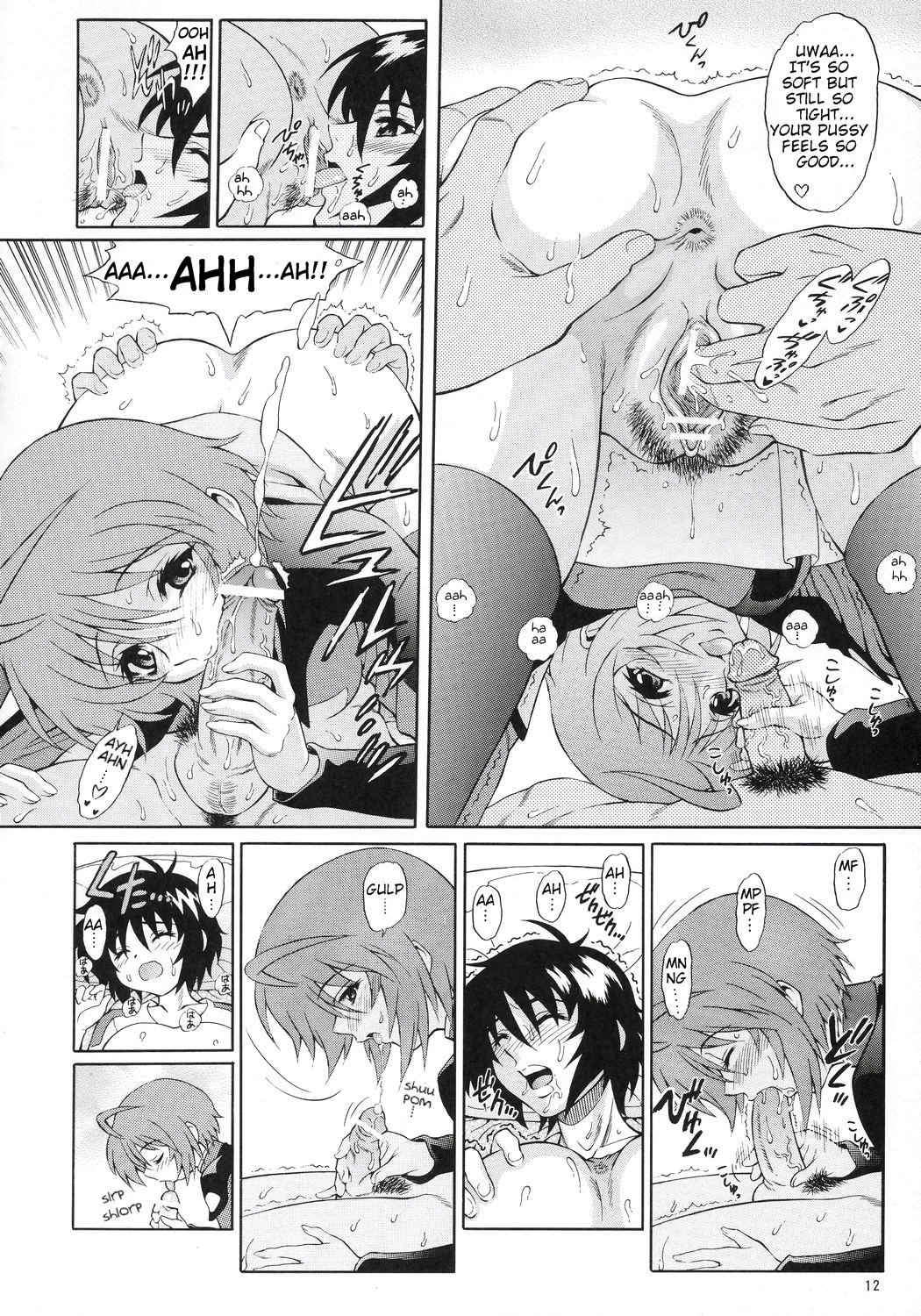 (C70) [GUST (Harukaze Soyogu)] Burning!! 3 (Mobile Suit Gundam SEED DESTINY) [English] [Rhapfan] page 11 full