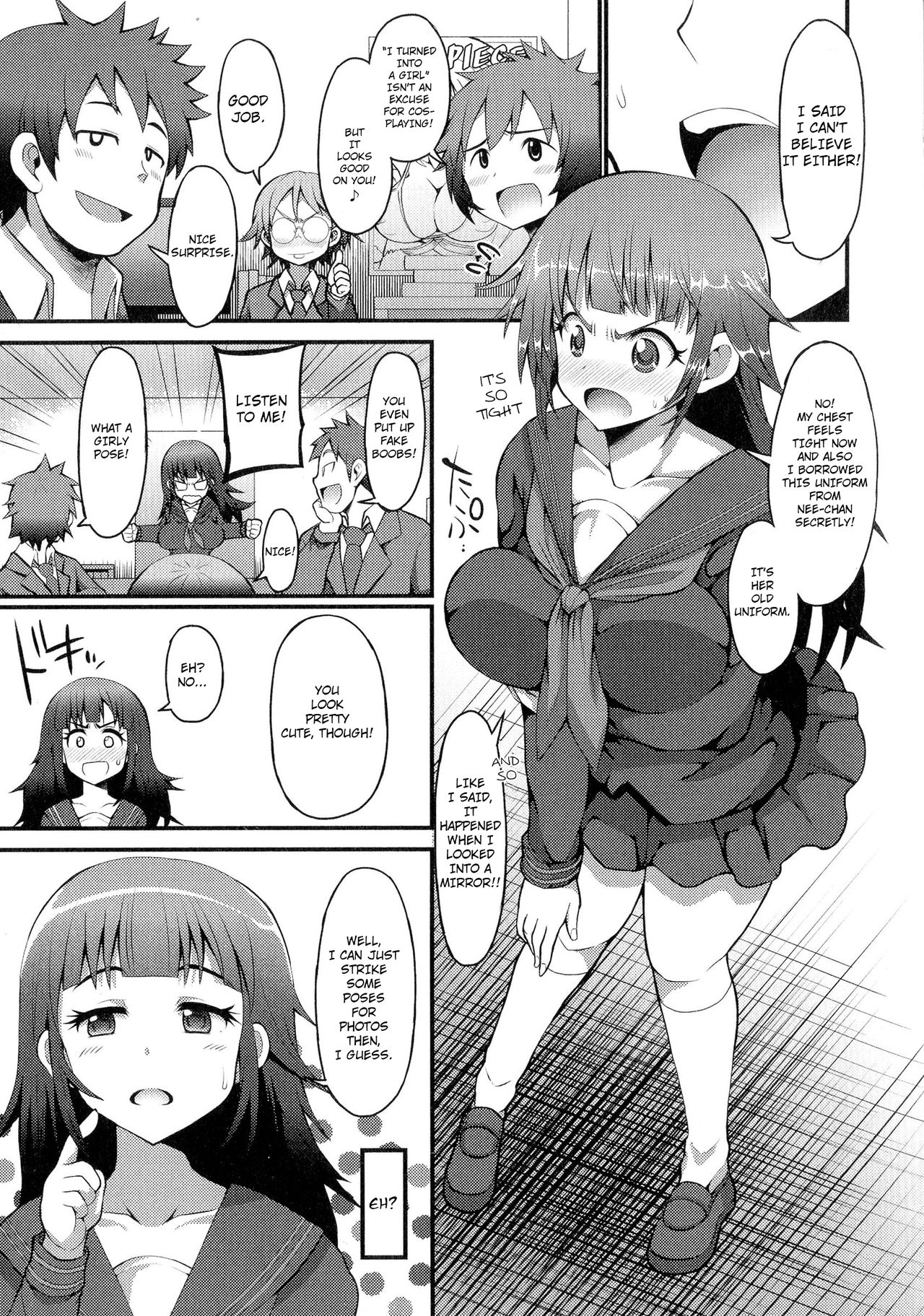 [Bu-Chan] OtaCir Hime ni Umarekawatta Kekka | Getting Reborn As An Otaku Princess (Nyotaika Dynamites! 5) [English] [Harvey P Cilgin] page 3 full