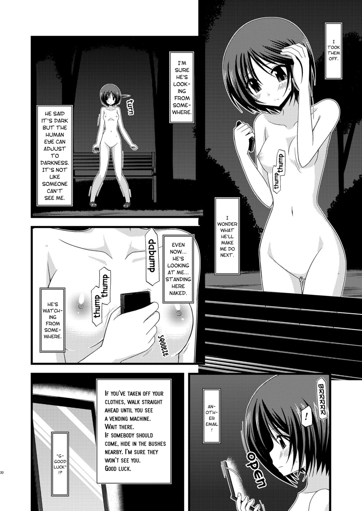 (Puniket 22) [valssu (Charu)] Roshutsu Shoujo Yuugi Roku | Exhibitionist Girl's Play 6 [English] {Munyu} [Decensored] page 29 full