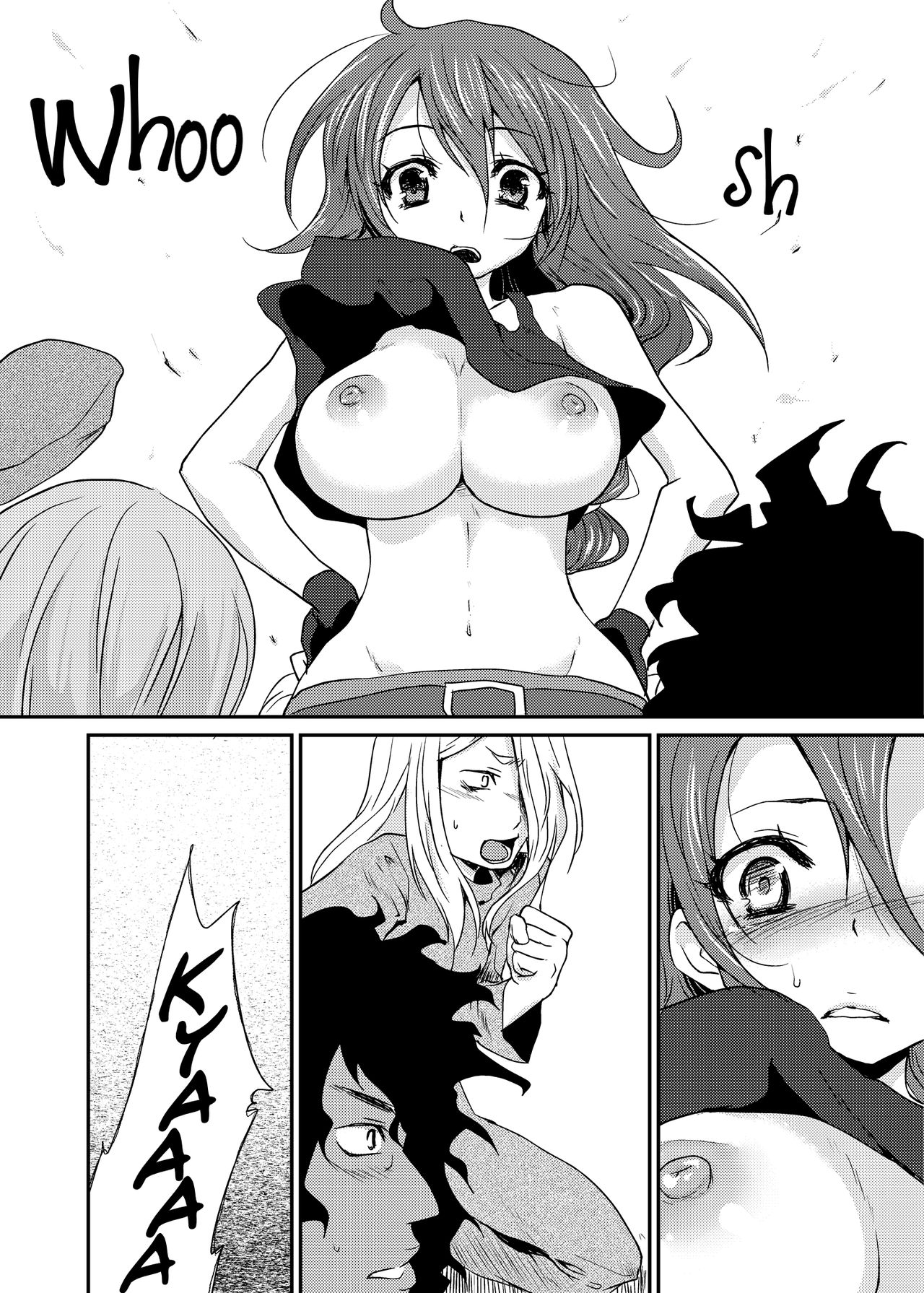 [Kaze no Gotoku! (Fubuki Poni)] Oppai wo Hakken Shita!!! (Etrian Odyssey) [English] [B.E.C. Scans] [Digital] page 10 full