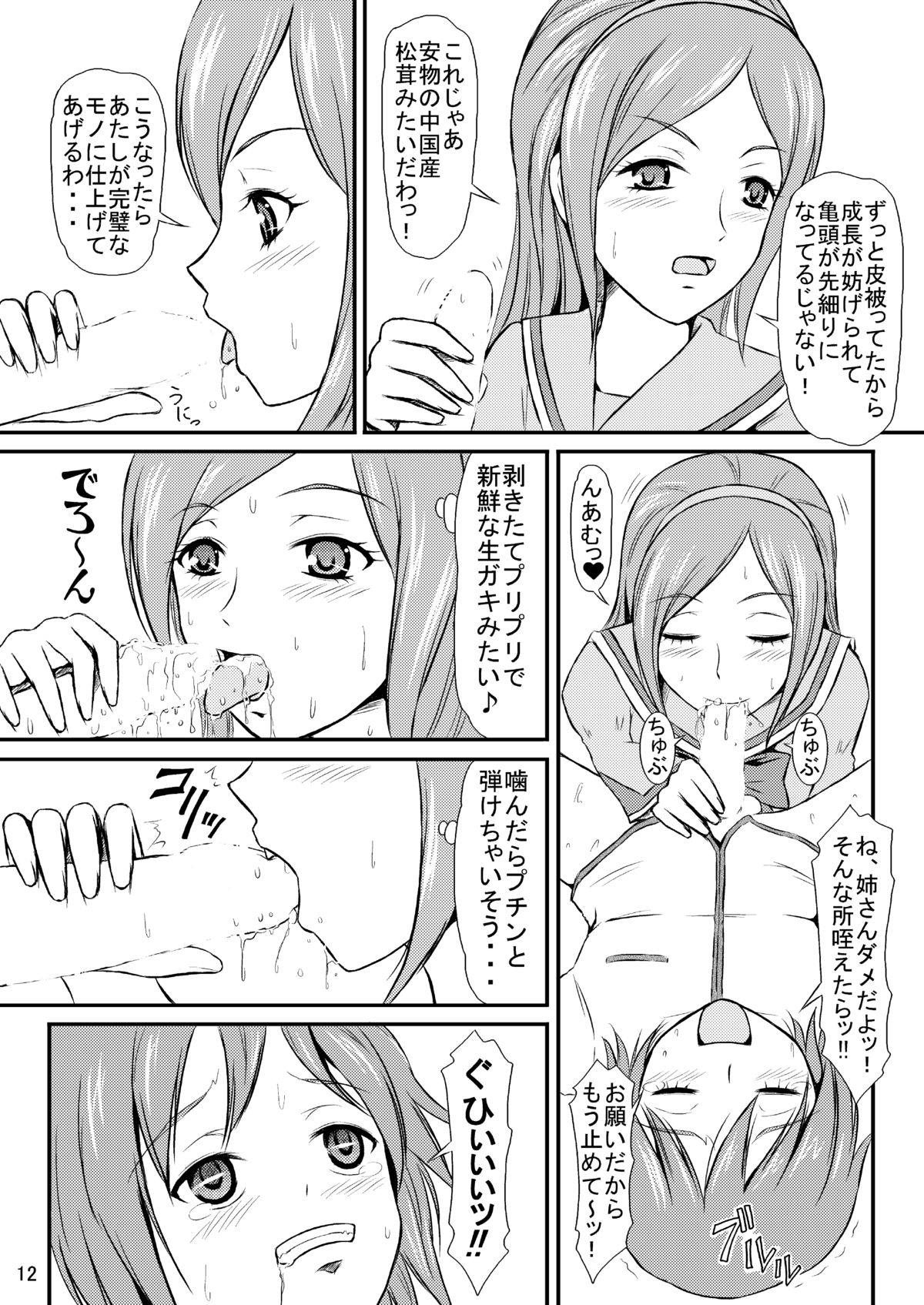 [Himitsu Doyoubi (Matsutaka Zon)] Aijou Sannin Musume (Fresh Precure) [Digital] page 13 full