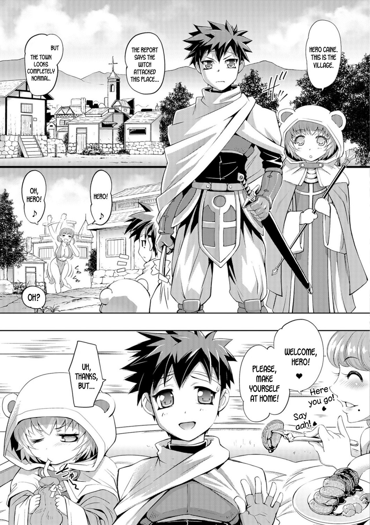 [RAYMON] Nyotaika Yuusha to Futanari no Majo | Genderbent Hero and the Futanari Witch (Nyotaika Ouji to Tatasare Hime) [English] [desudesu] [Digital] page 5 full
