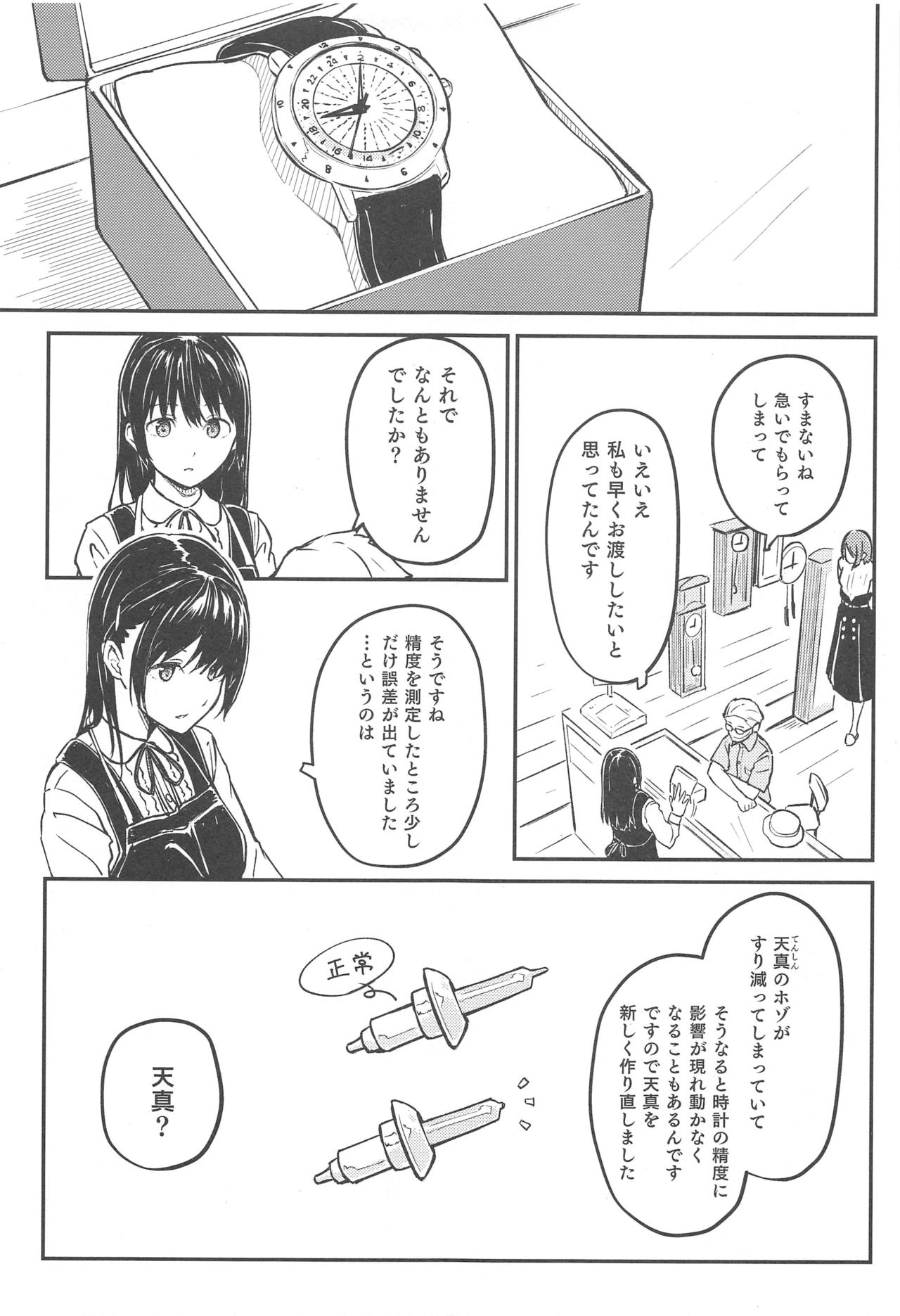 (C94) [sonograph (Hiwatari Rin, Hama)] Ratchet page 8 full