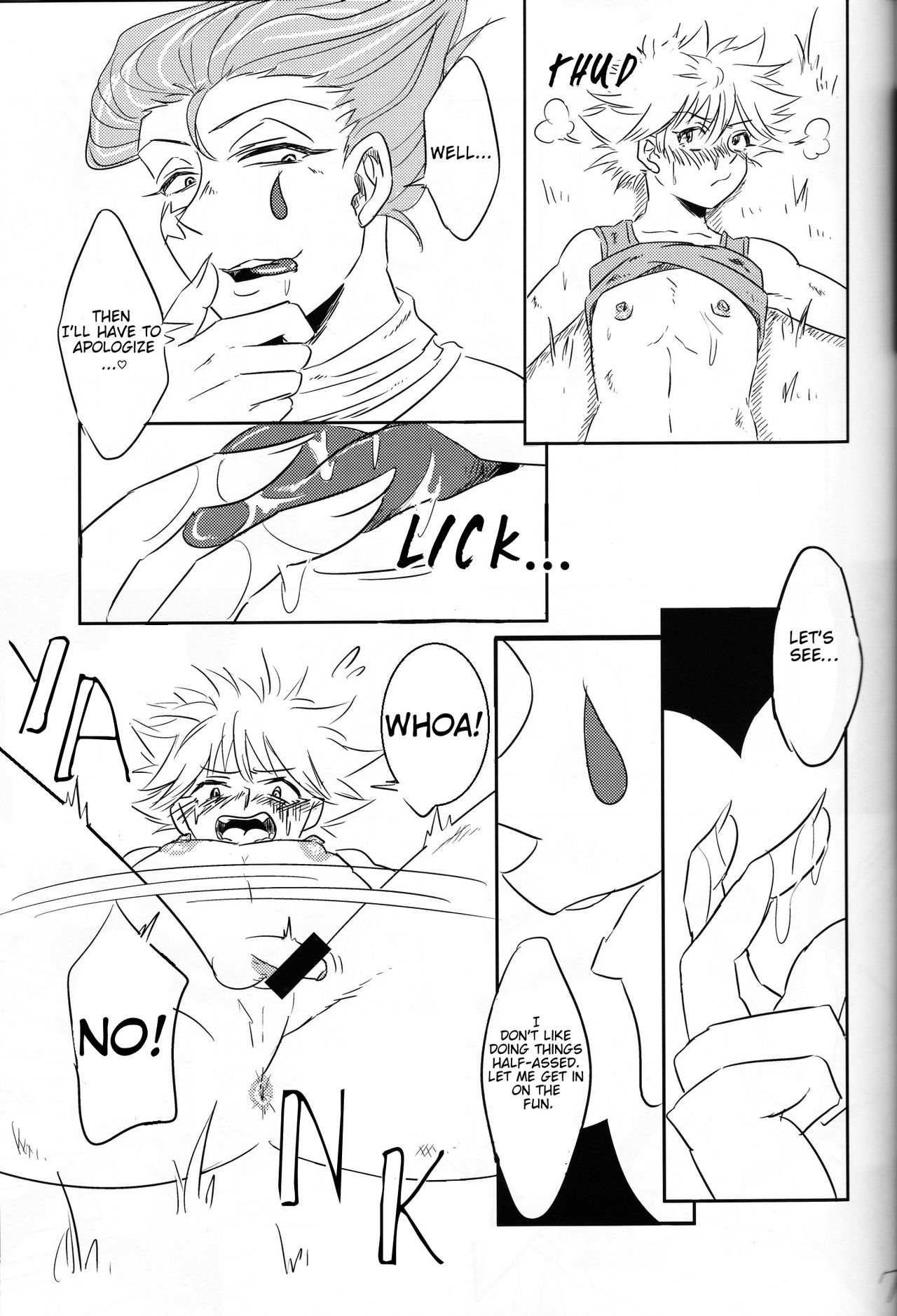 (Re:HUNTER) [CubE (Benny)] Paradox Hunter (Hunter x Hunter) [English] [HXH-Doujinshilivejournal] page 8 full