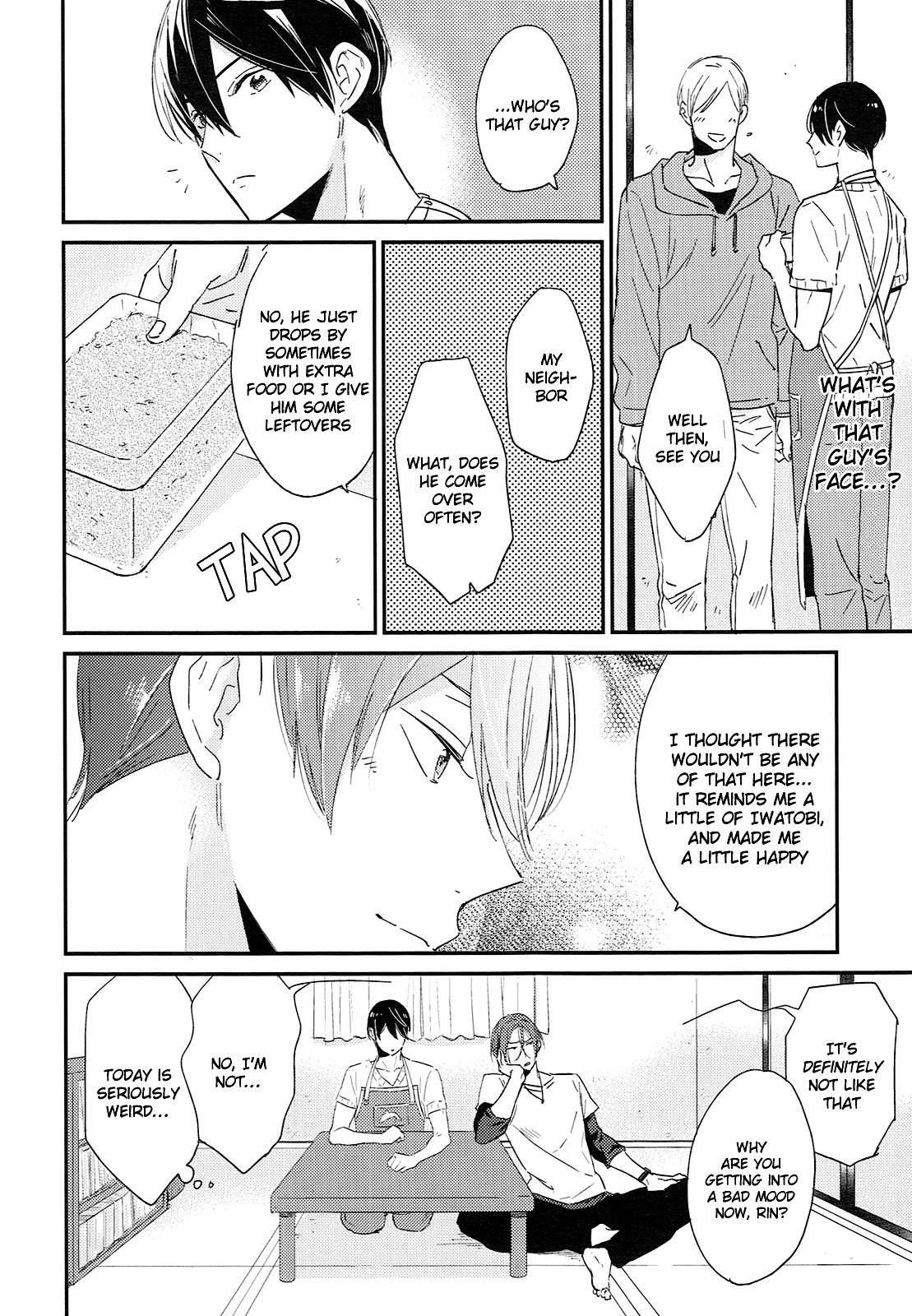 (SUPER24) [KANGAROO KICK (Takagi Takumi)] Matsuoka Rin no Shinkon Seikatsu (Kari) | Matsuoka Rin’s Newly-Wed Life (Provisional) (Free!) [English] [Holy Mackerel] page 9 full