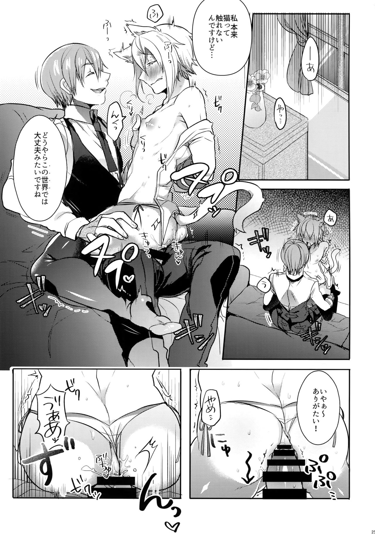 (C92) [Nekobakuchi (Uzukinoko)] Toaru Eishi no Mousou Nisshi (BLAZBLUE) page 26 full
