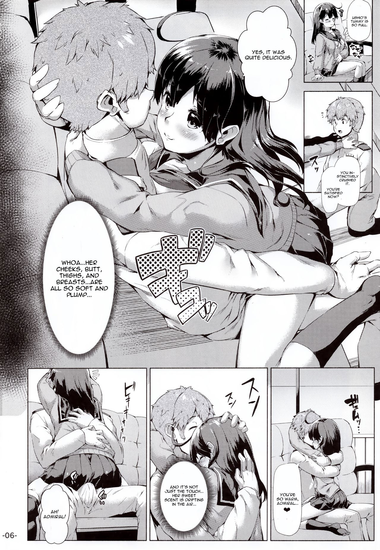 (C91) [ROCK CLIME (Danbo)] Ushio Tabegoro Tabezakari. (Kantai Collection -KanColle-) [English] [CGrascal] page 5 full