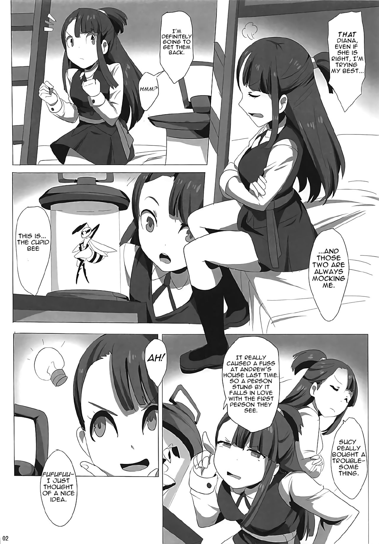 [Magukappu (Magukappu)] Dai Akko (Little Witch Academia) [English] page 3 full