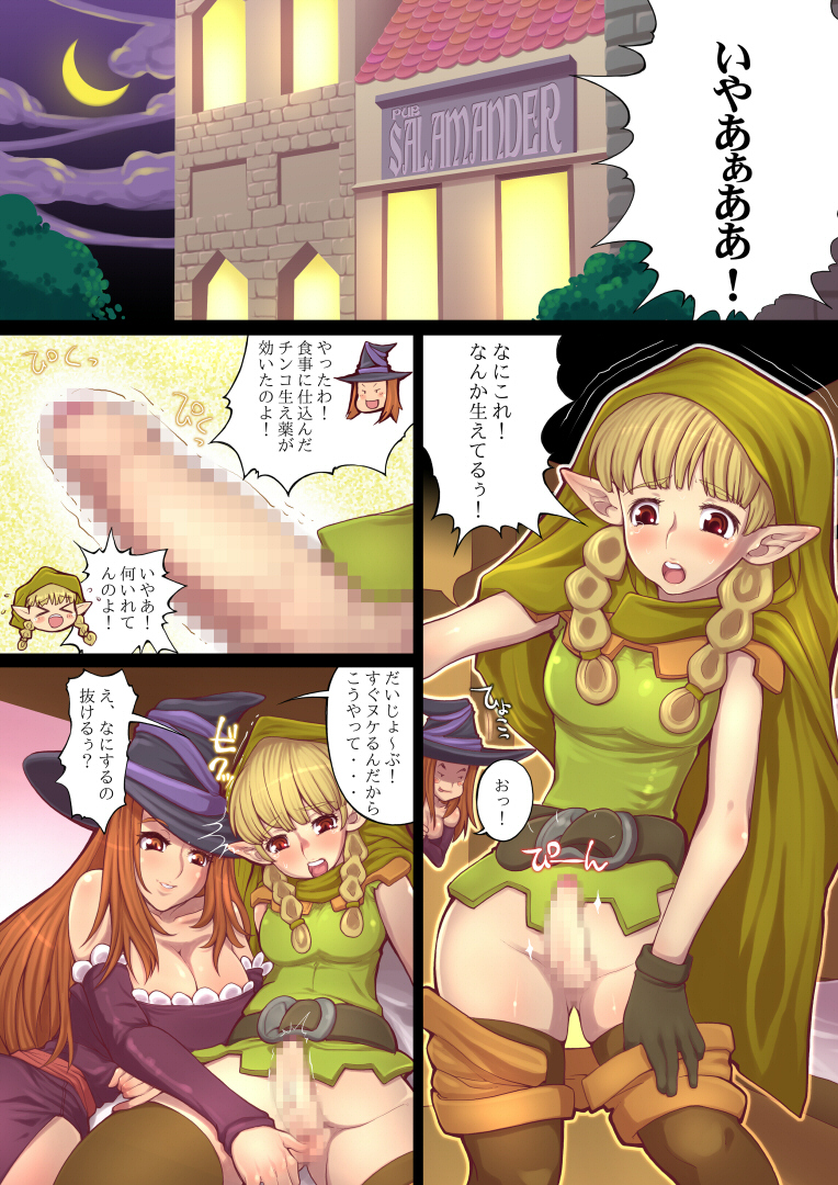 [Tsujimo ga Machi ni Yattekita!!! (Tsujizen)] Erotica Crown - Bitch na Majo (Dragon's Crown) [Digital] page 4 full