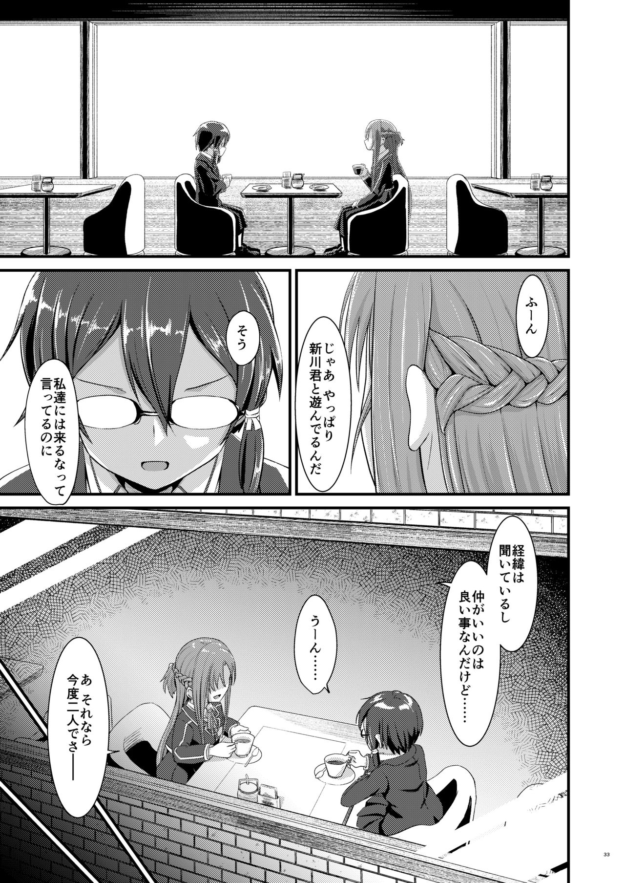 [Umari-ya (D-2)] Kiriko Route ni Bunki shimashita. 2 (Sword Art Online) [Digital] page 32 full