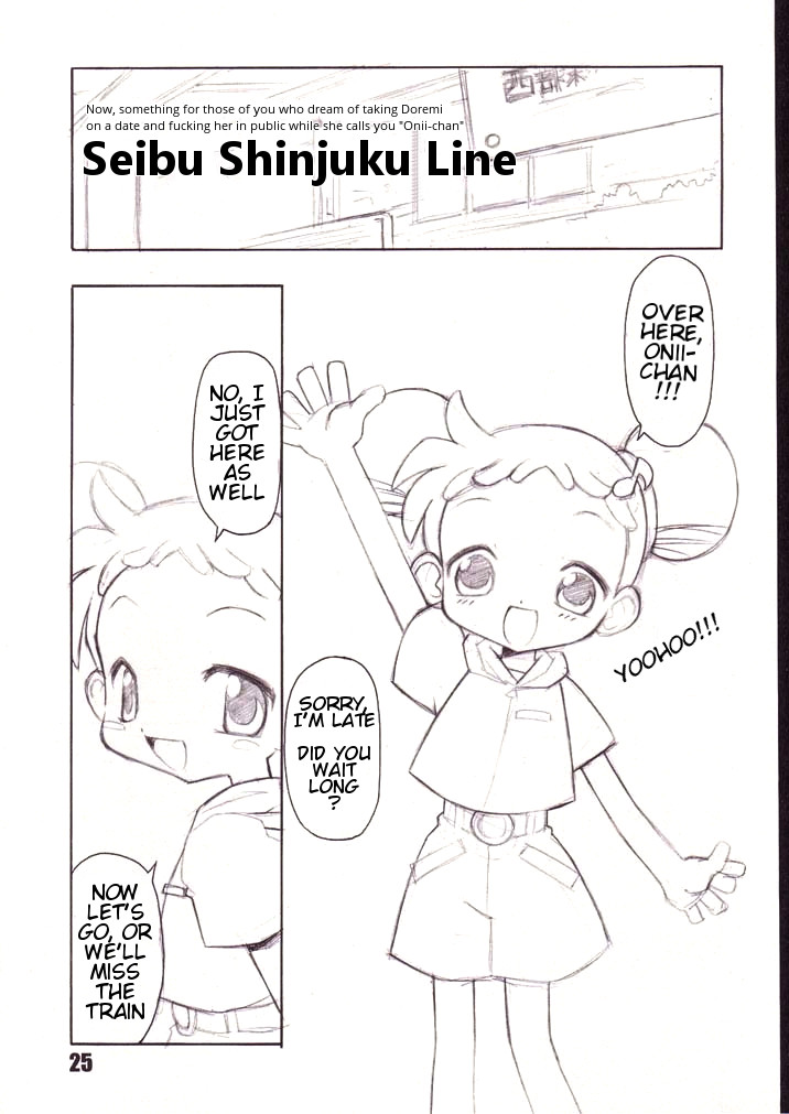 (Puniket 5) [BBB-Extra (Chuushin Kuranosuke)] Little Flower (Ojamajo Doremi) [English] [ATF] page 24 full