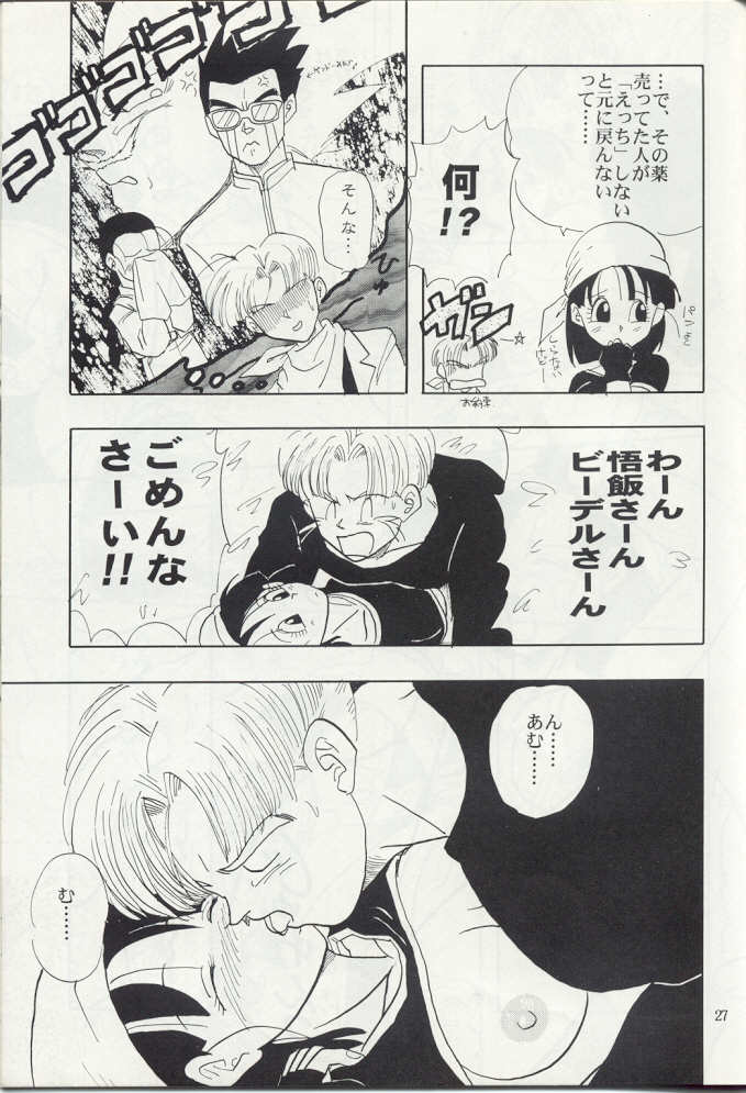 (C50) [Chirigami Goya, Fusuma go Ten (Shouji Hariko)] ZZ (Dragon Ball Z) page 27 full