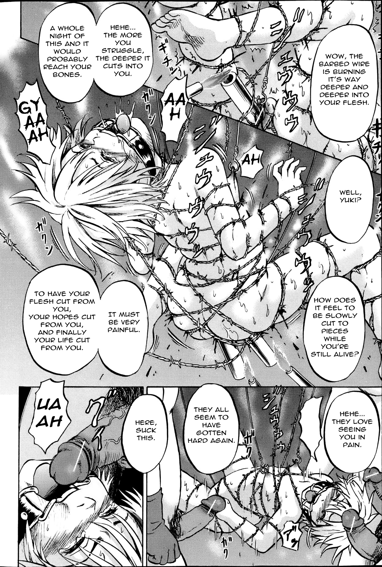 [Kawady MAX] Ingoku no Shoujo-tachi | Sexually Tortured Girls Ch. 15 (COMIC Mate 2013-06) [English] =StatistcallyNP= page 8 full